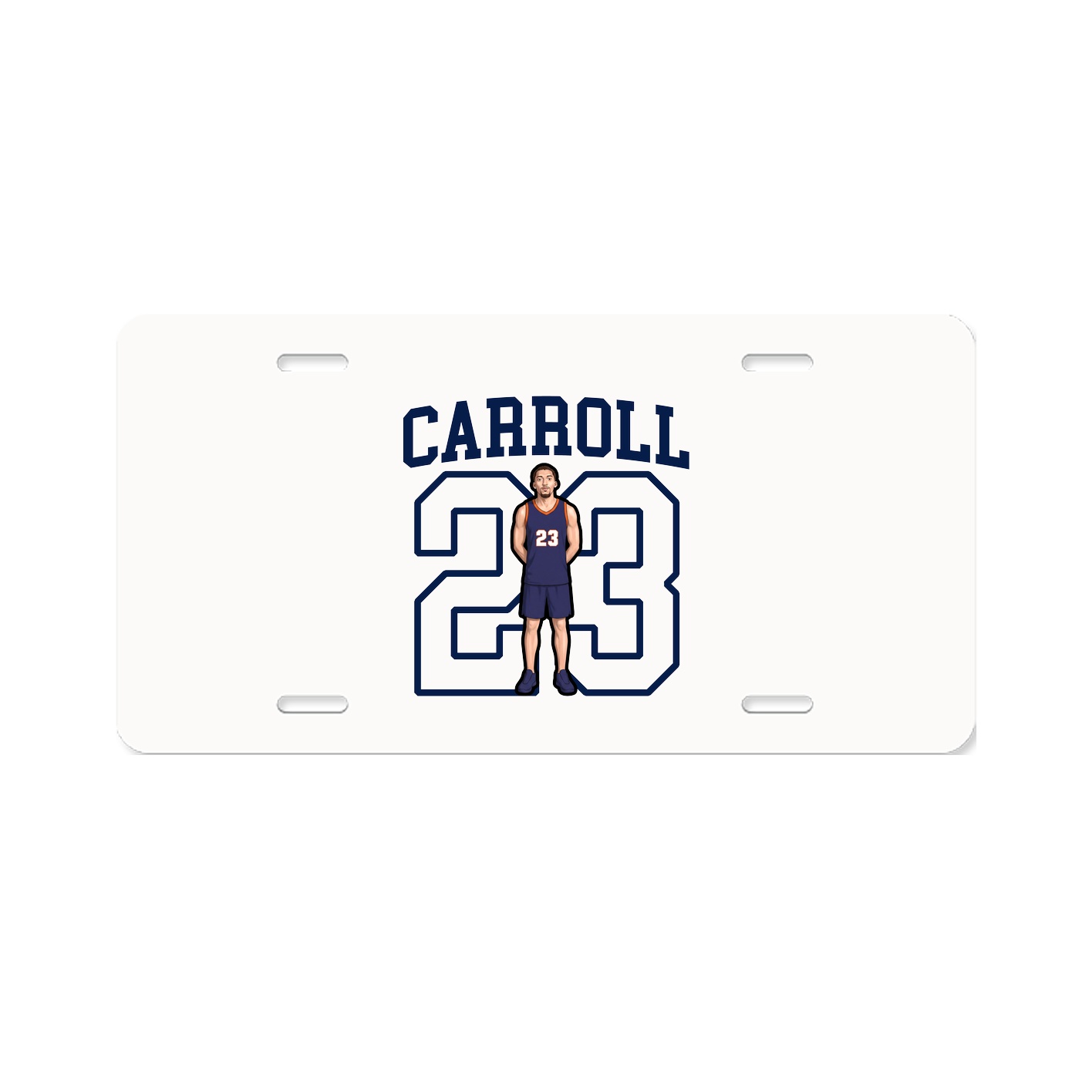 License Plate — Shirsey in Classic