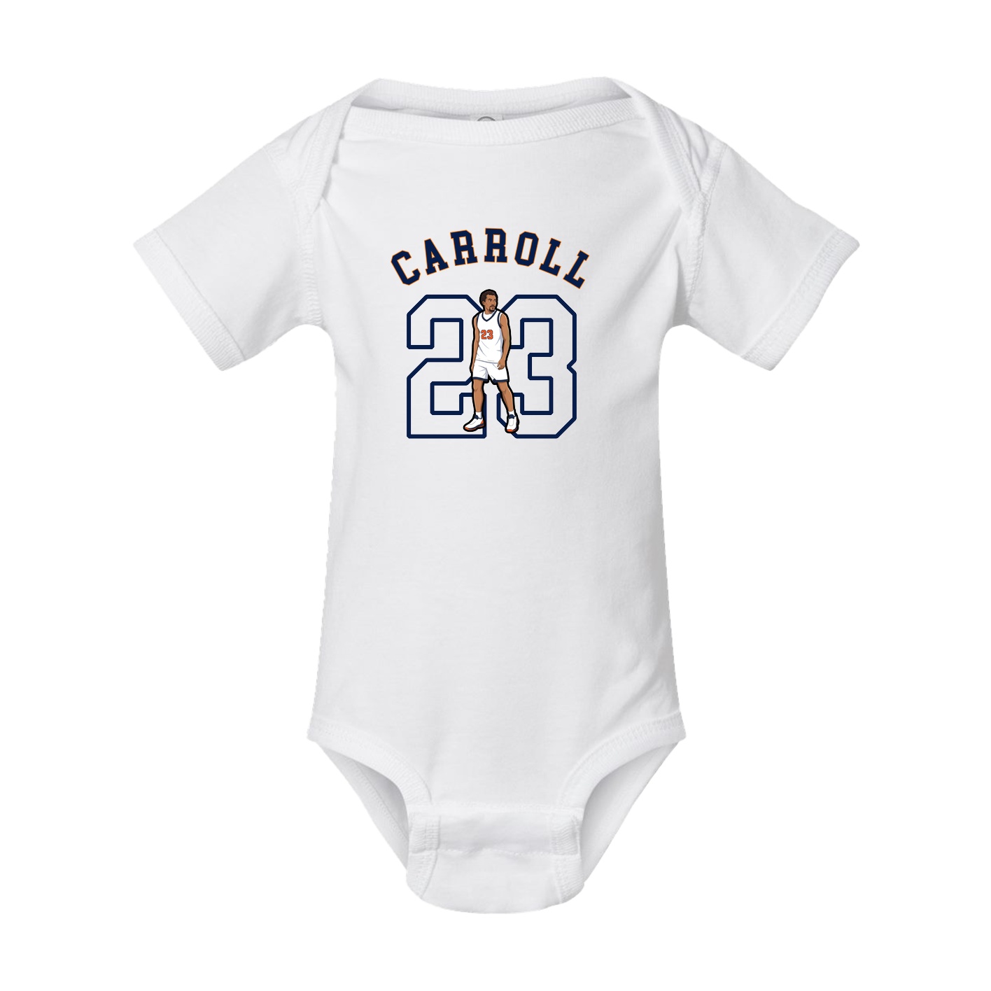 Baby Onesie — Shirsey Arch in White