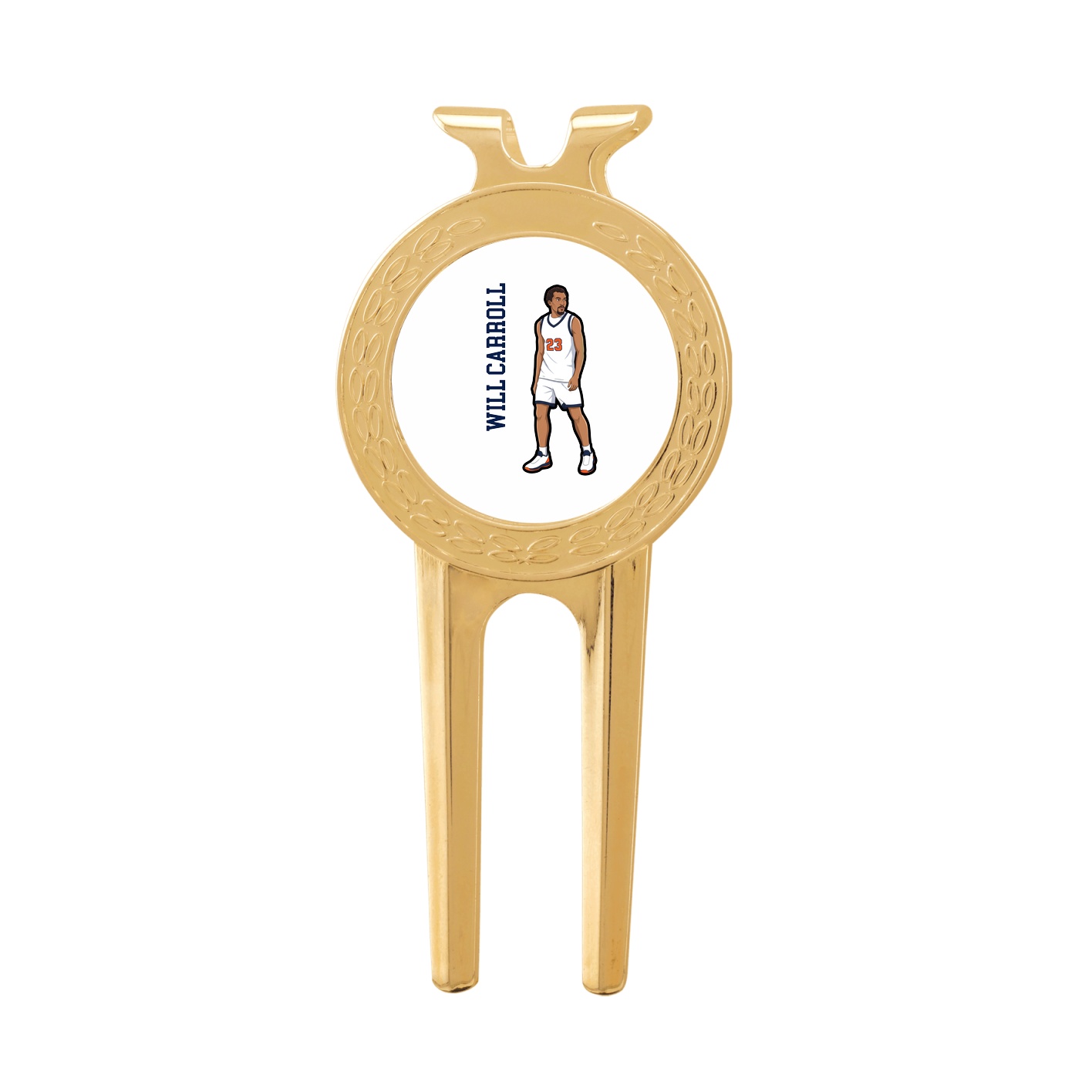 Divot Tool with Ball Marker — Name Vertical in Classic