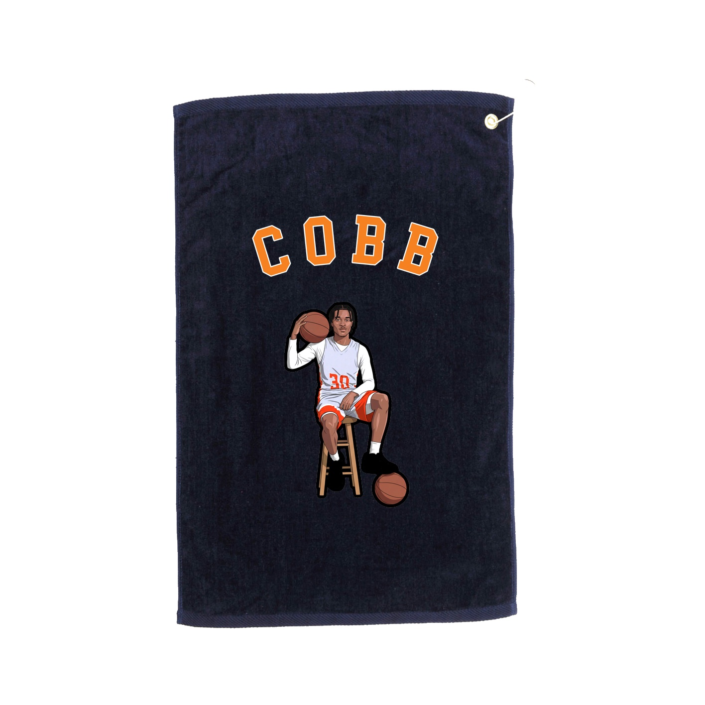 Golf Towel — Shirsey Arch in Navy