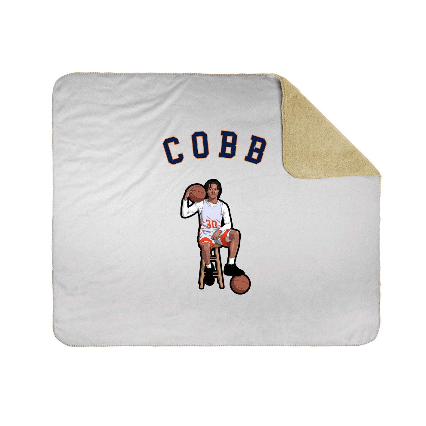 Throw Blanket — Shirsey Arch in White