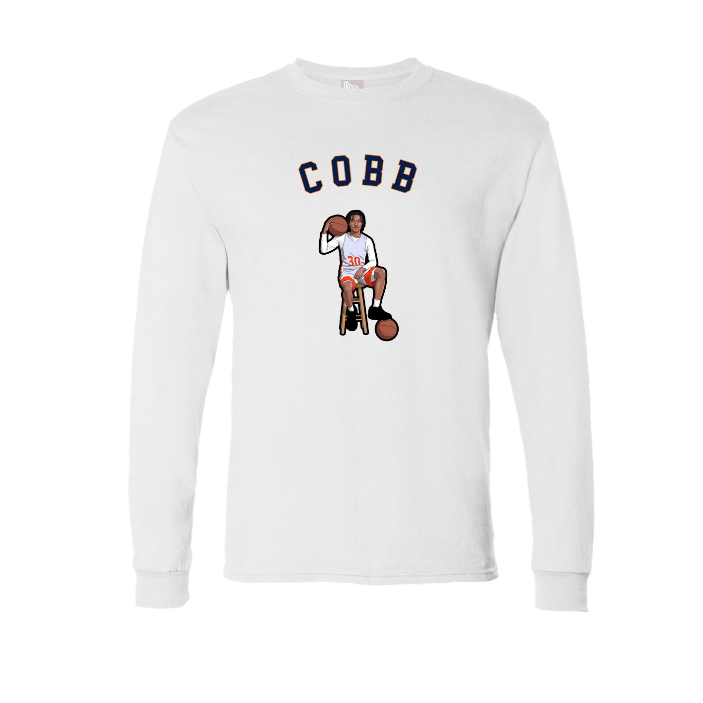 Long Sleeve Tee — Shirsey Arch in White