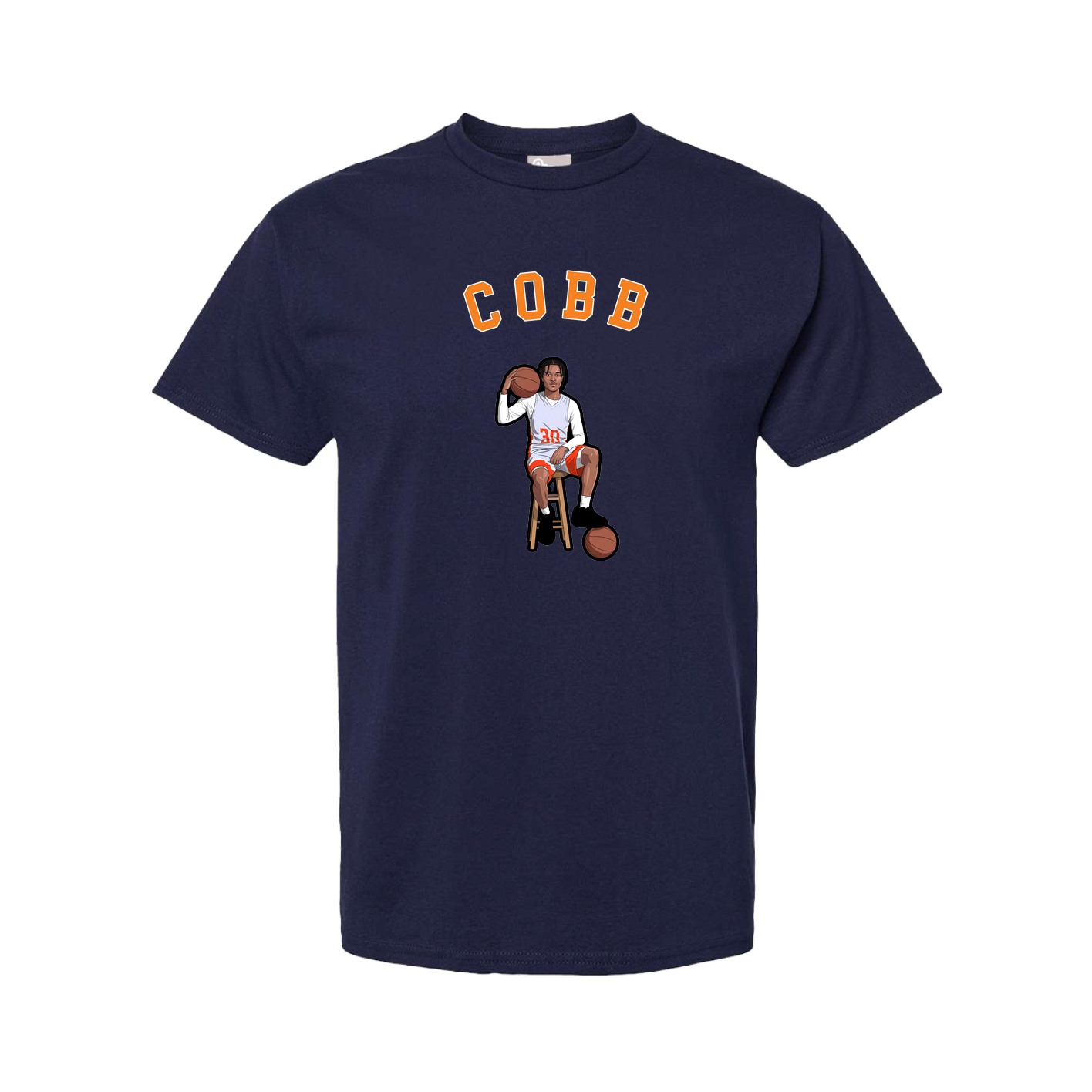 Youth Tee — Shirsey Arch in Navy