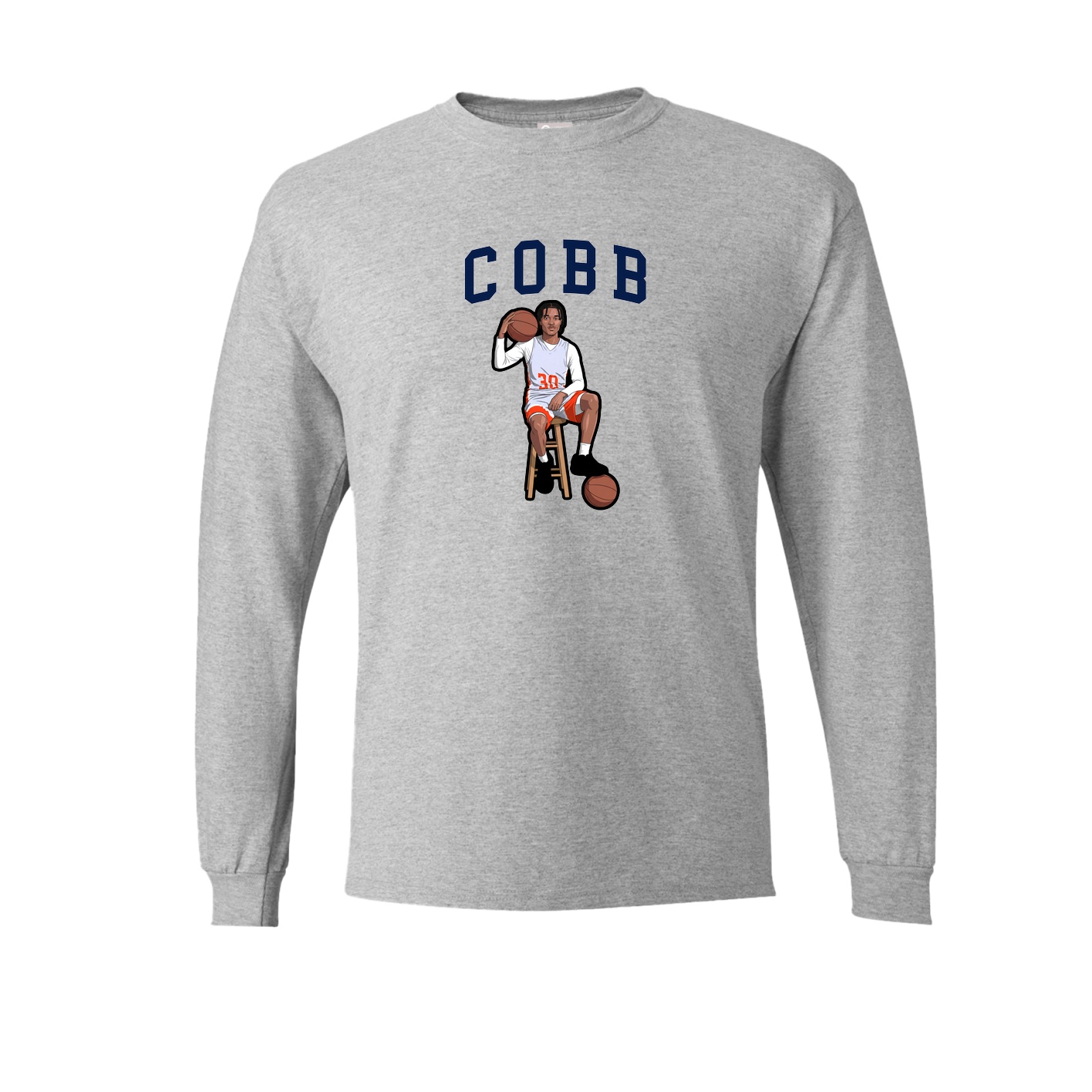 Long Sleeve Tee — Shirsey in Grey