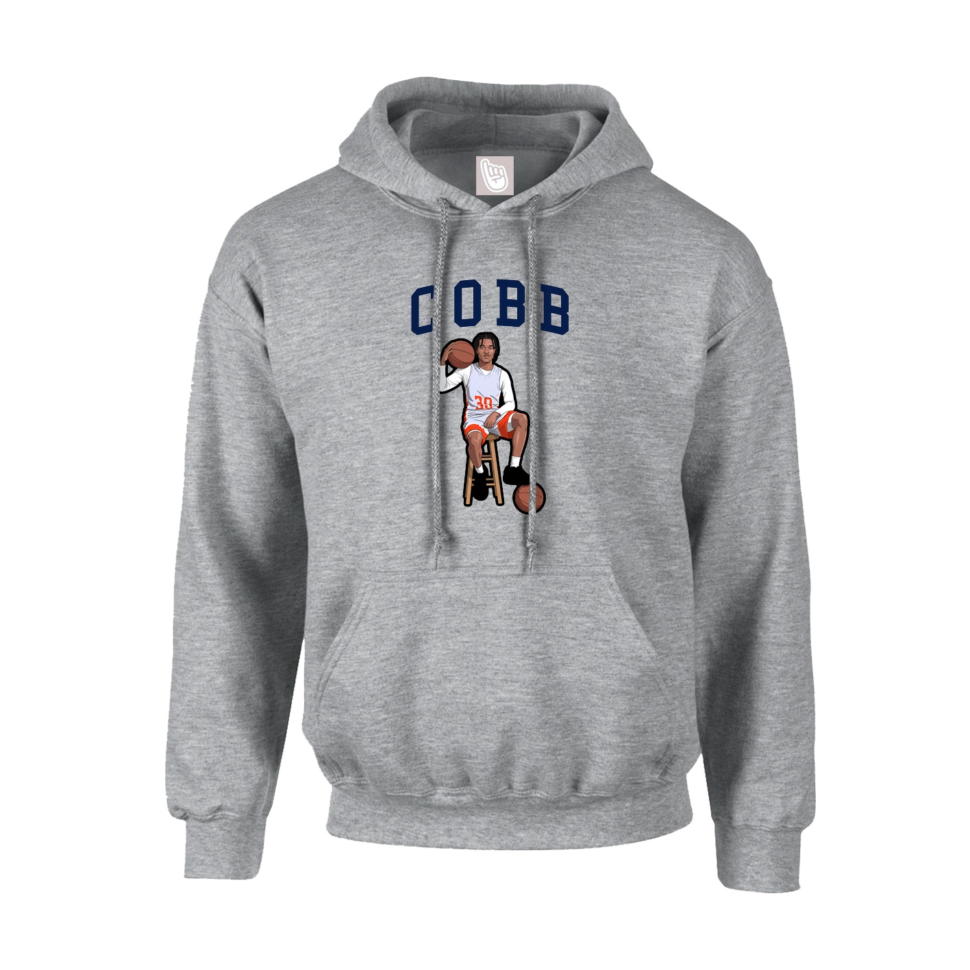 Hoodie — Shirsey in Grey