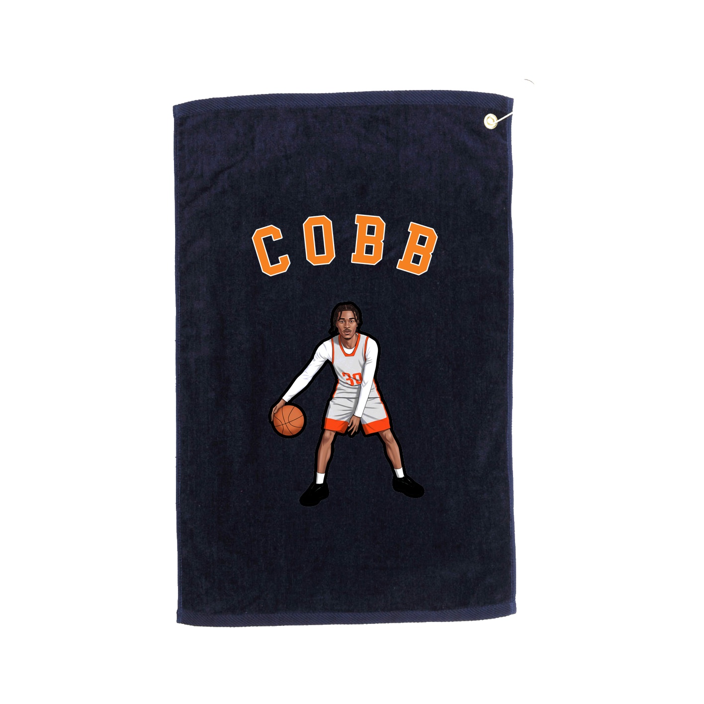 Golf Towel — Shirsey Arch in Navy