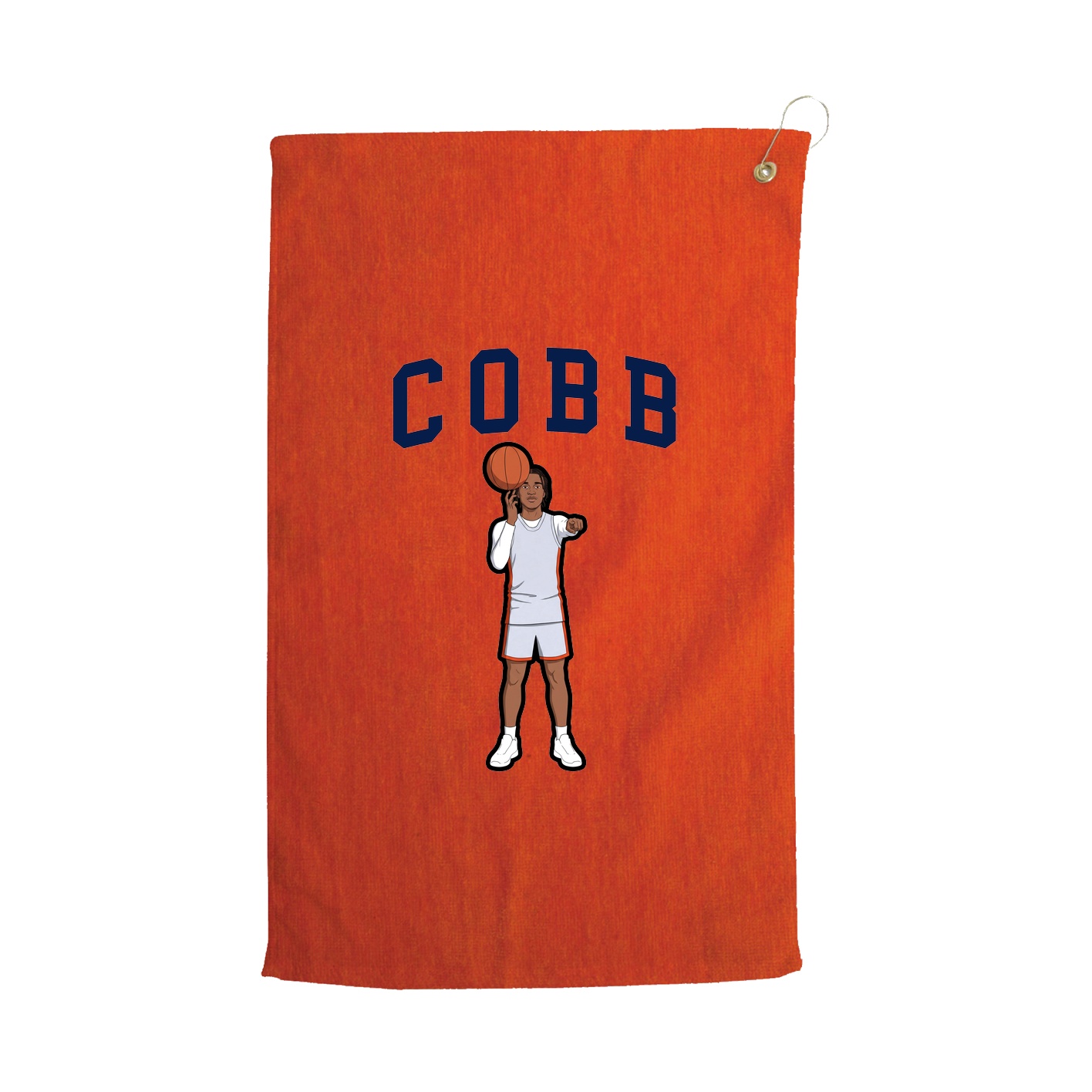 Golf Towel — Shirsey in Orange
