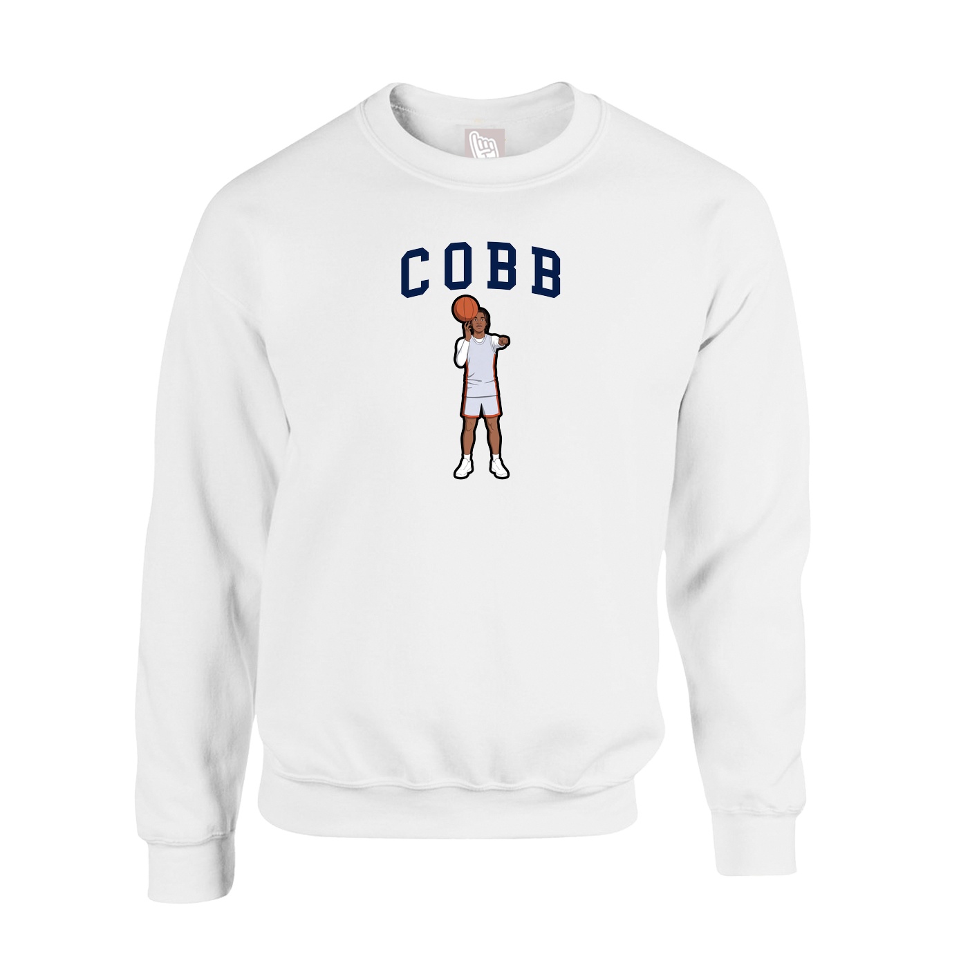 Fleece Crew — Shirsey in White