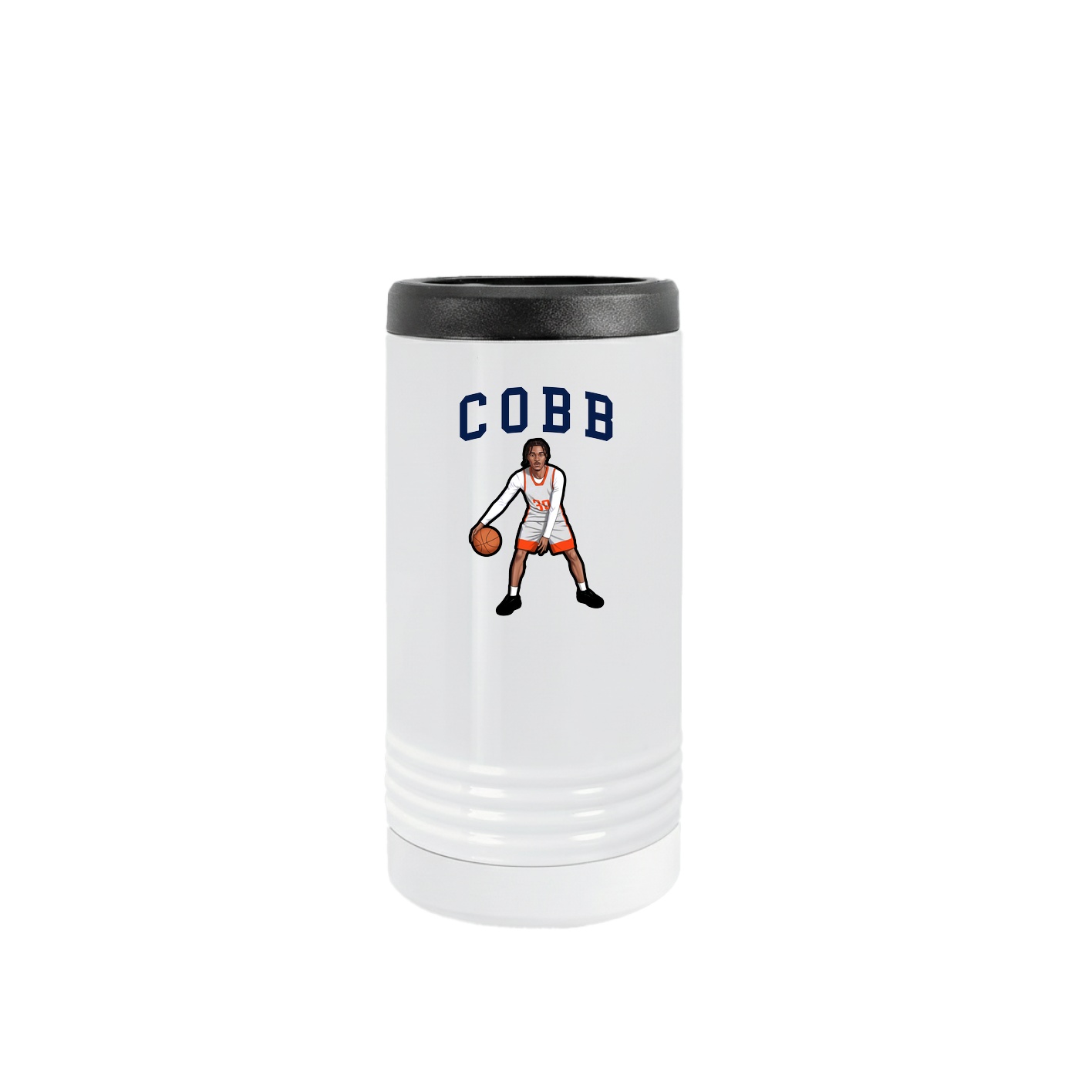 Slim Beverage Holder — Shirsey in White