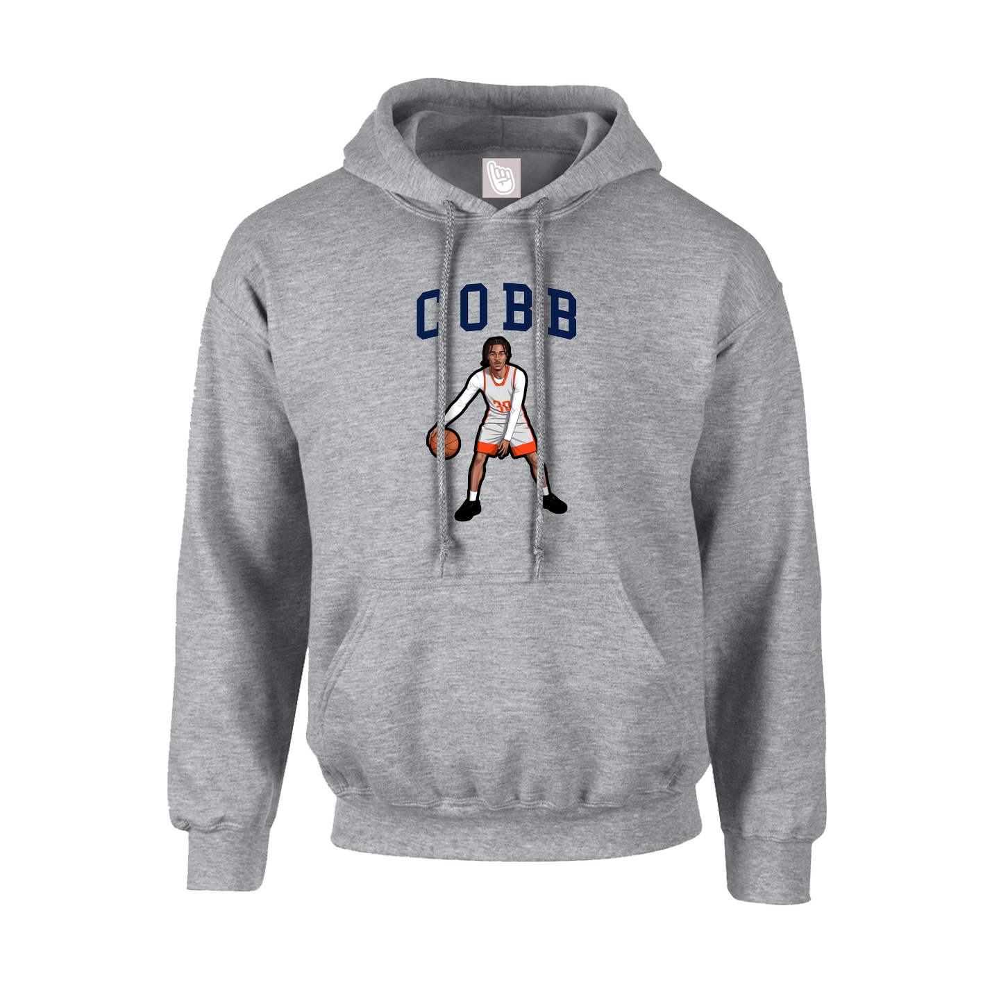 Hoodie — Shirsey in Grey