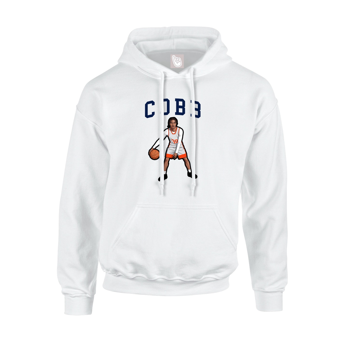Youth Hoodie — Shirsey in White