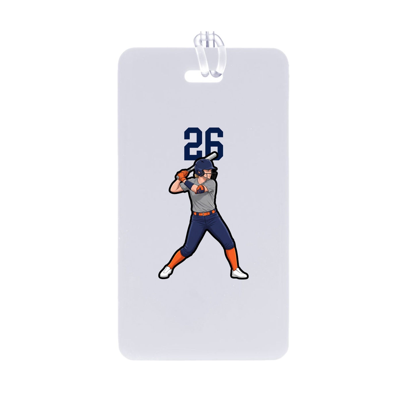 Bag Tag — Number Top in Classic
