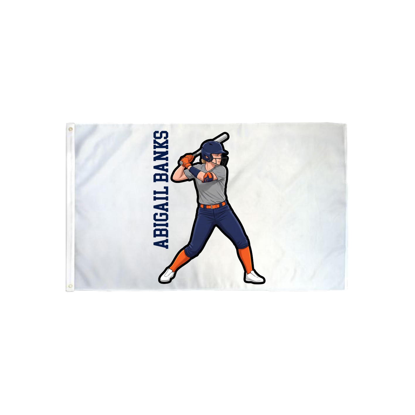 3x5 Flag — Name Vertical in Classic