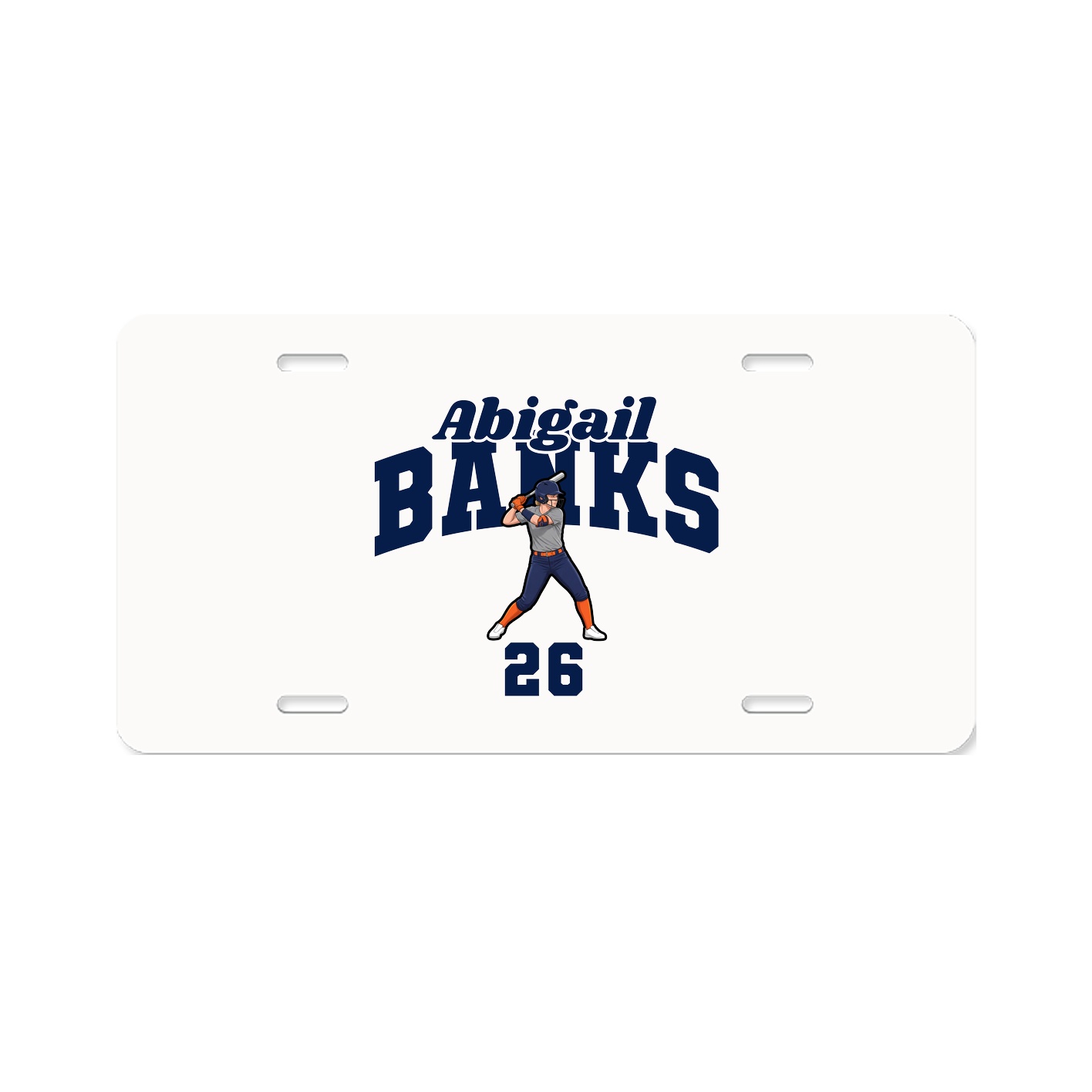 License Plate — Signature Arch in Classic