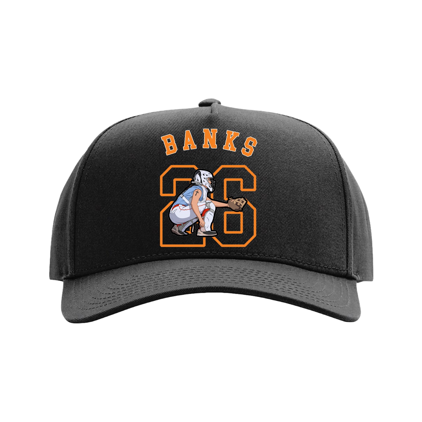 Full Fabric Five-Panel Champ Cap