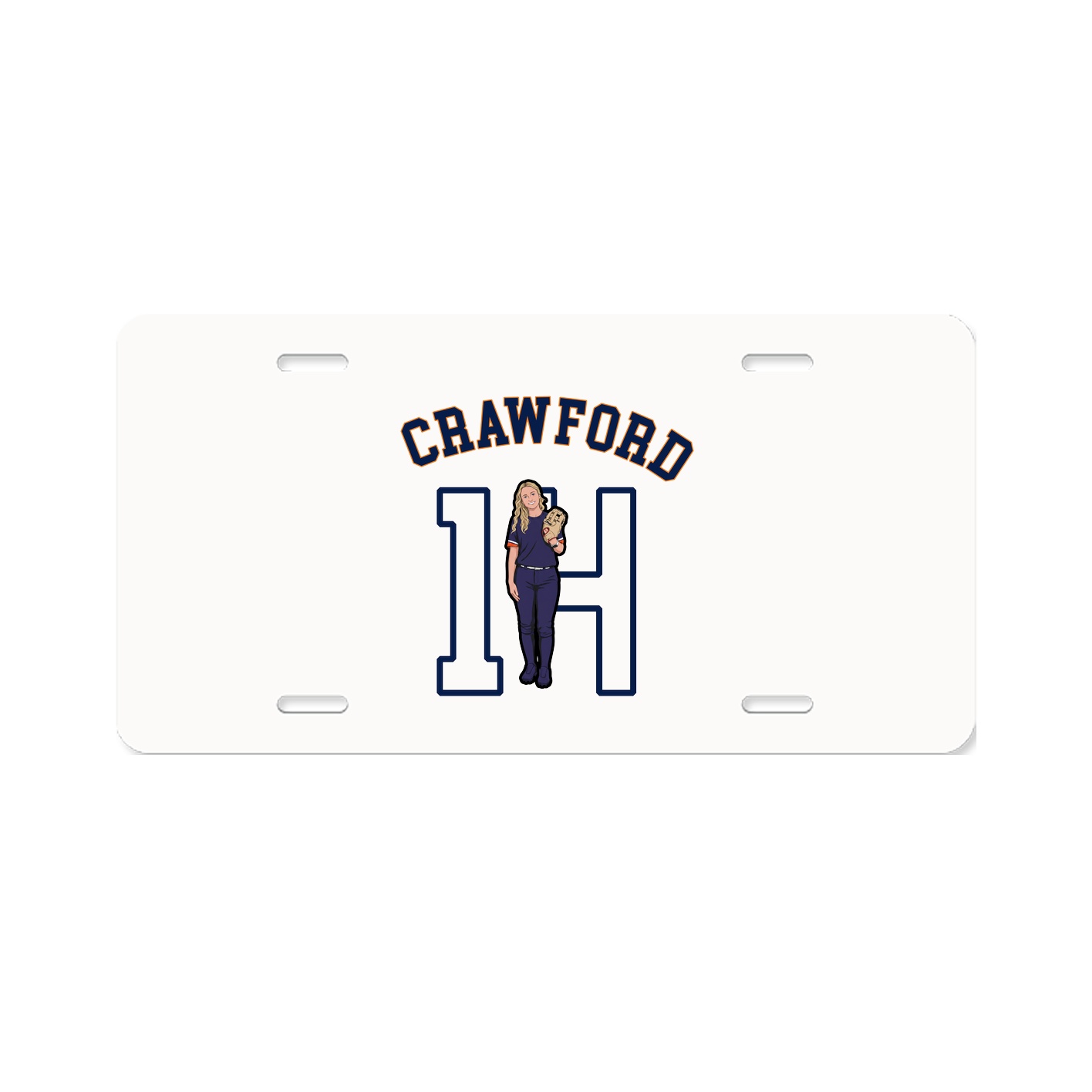 License Plate — Shirsey Arch in Classic