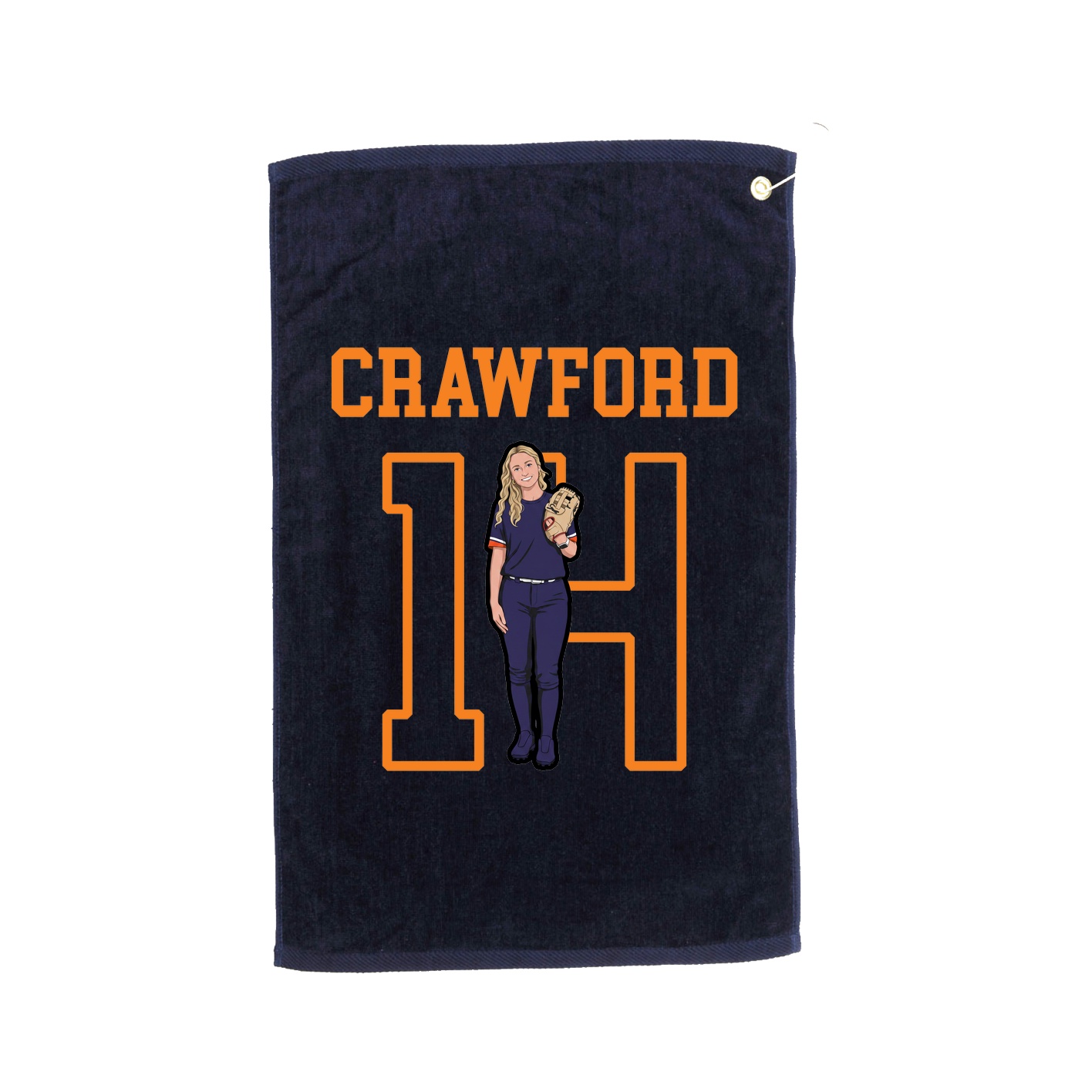 Golf Towel — Shirsey in Navy