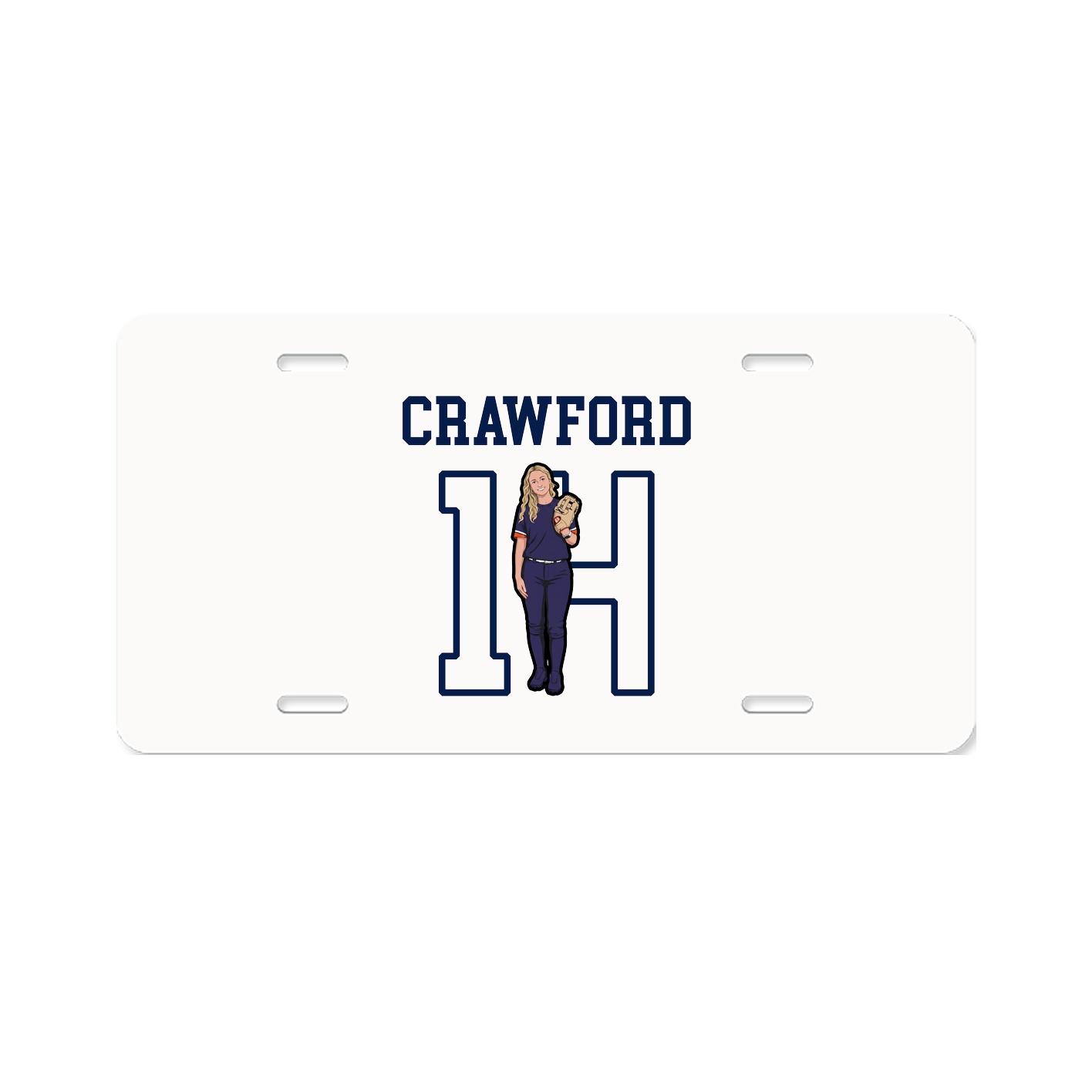 License Plate — Shirsey in Classic