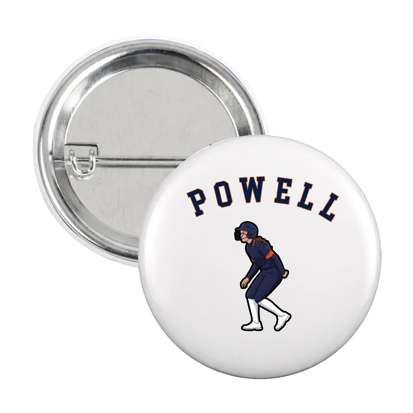 Game Day Button — Shirsey Arch in White