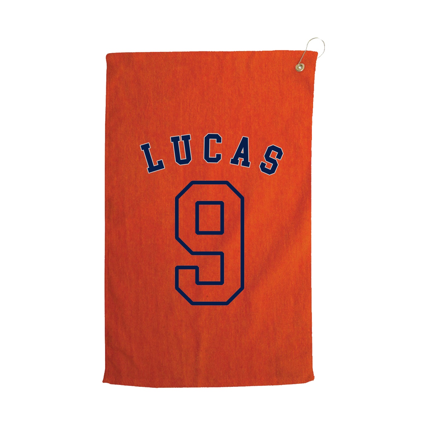 Golf Towel — Shirsey Arch in Orange