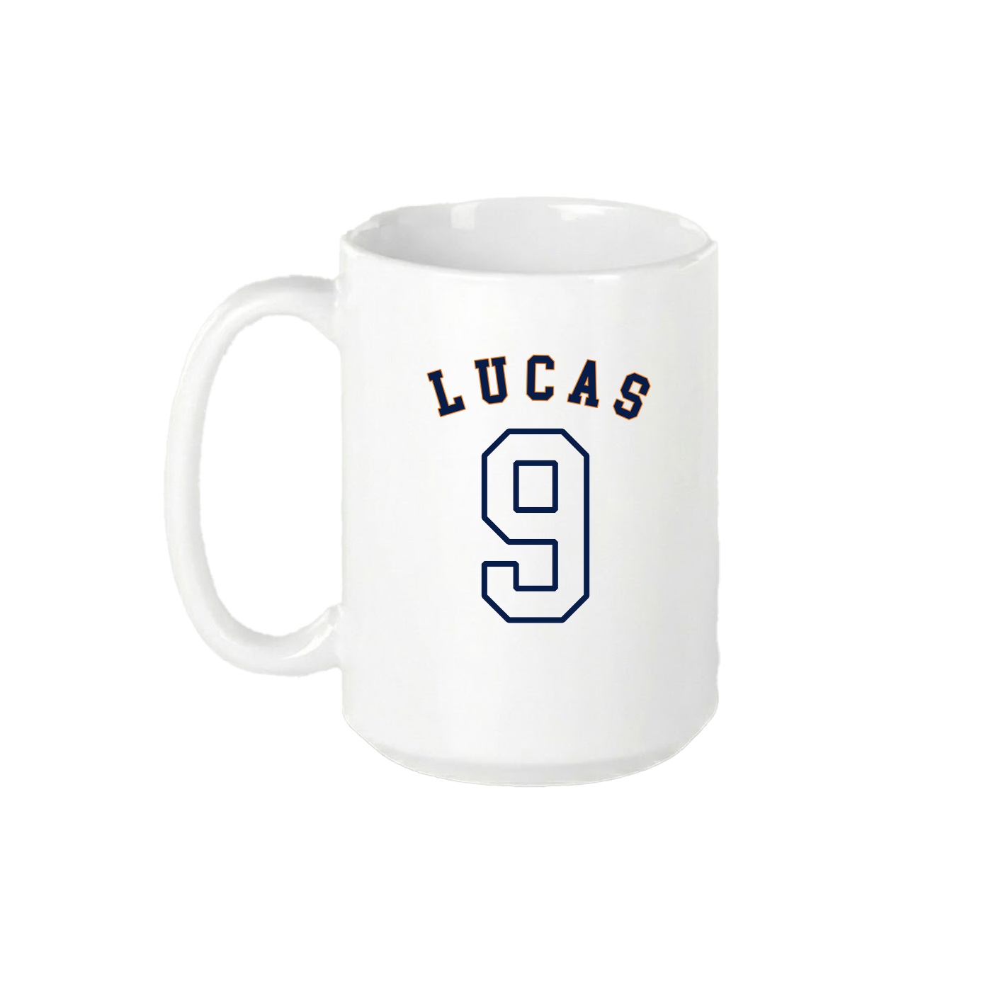 15oz Coffee Mug — Shirsey Arch in White