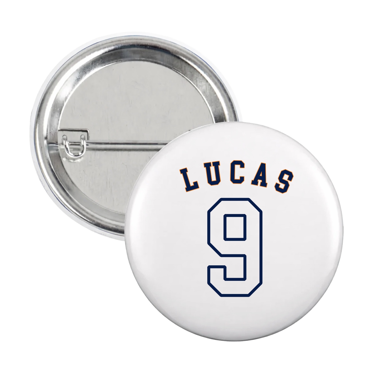 Game Day Button — Shirsey Arch in White