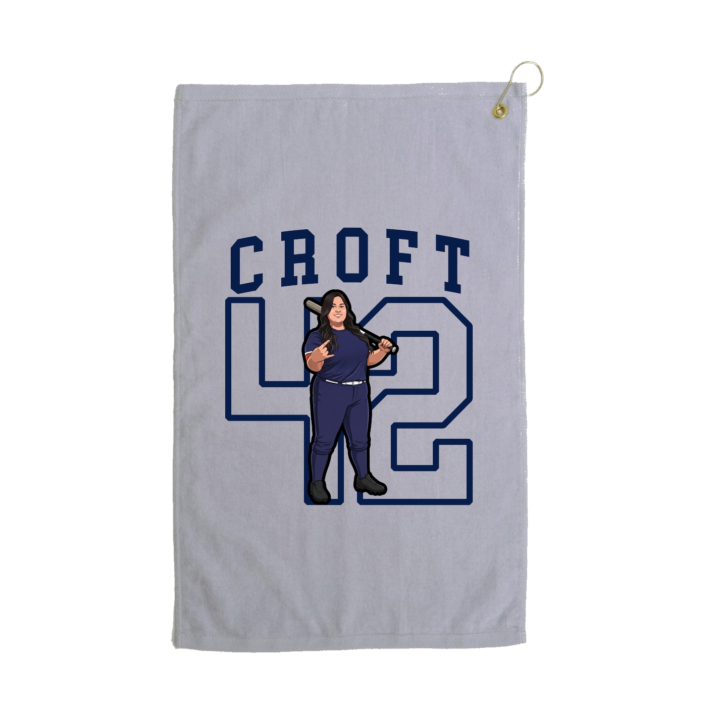 Golf Towel — Shirsey in Grey