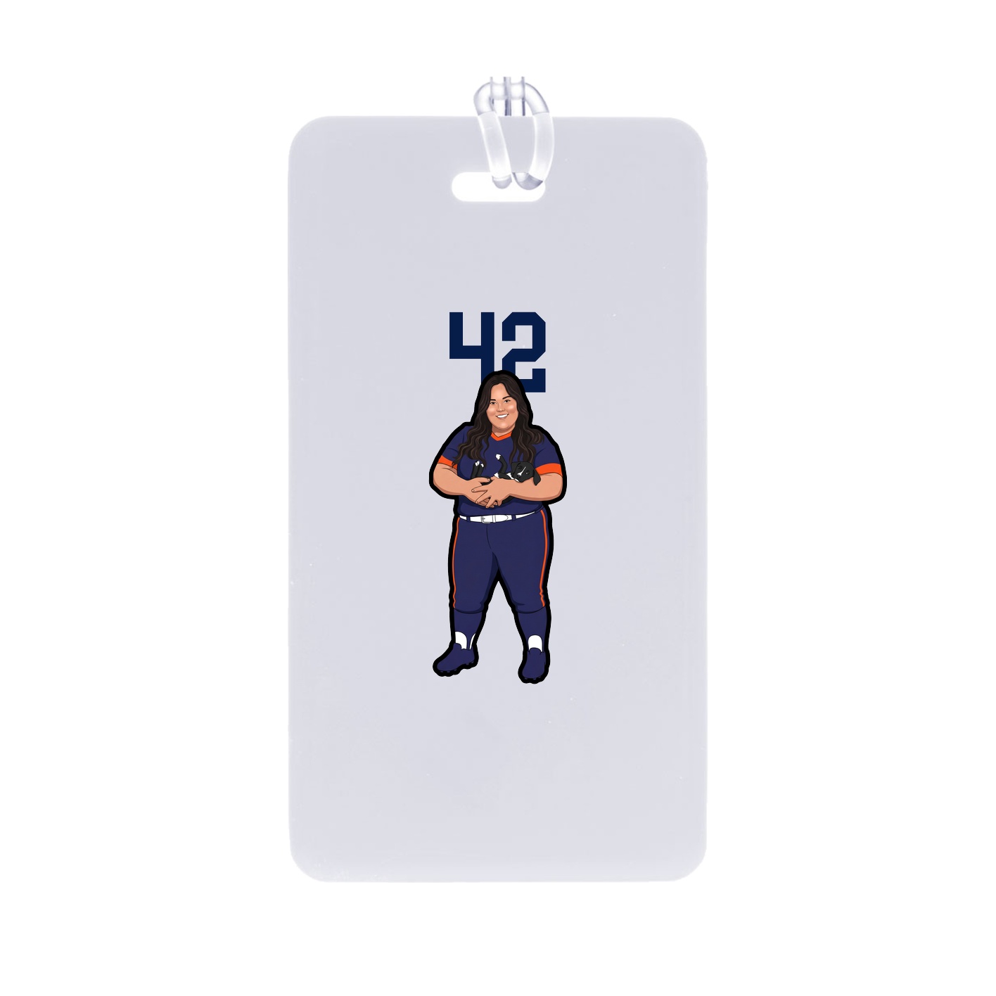 Bag Tag — Number Top in Classic