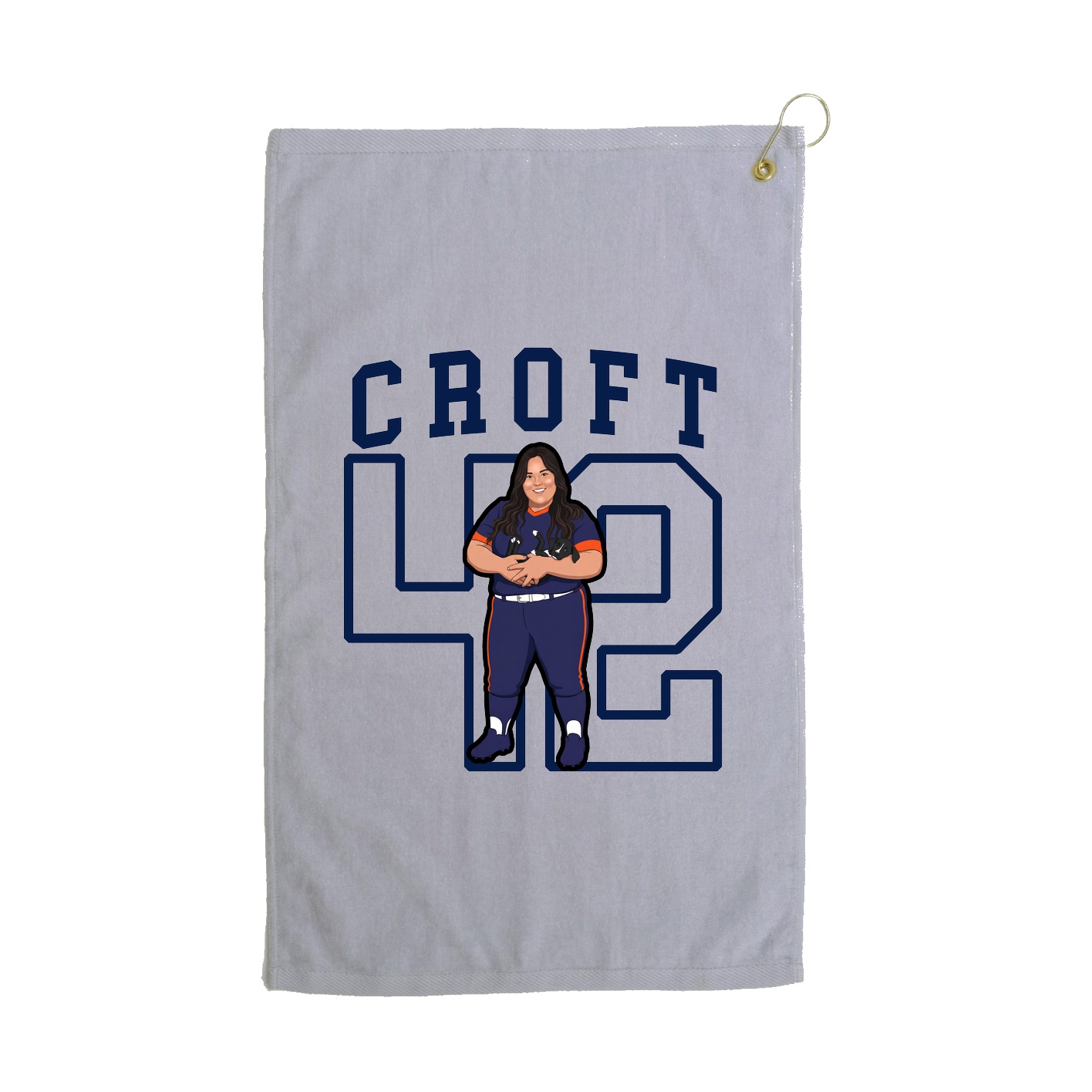 Terry Velour Golf Towel