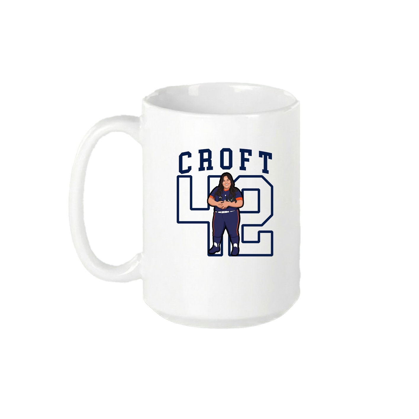 15oz Coffee Mug — Shirsey in White