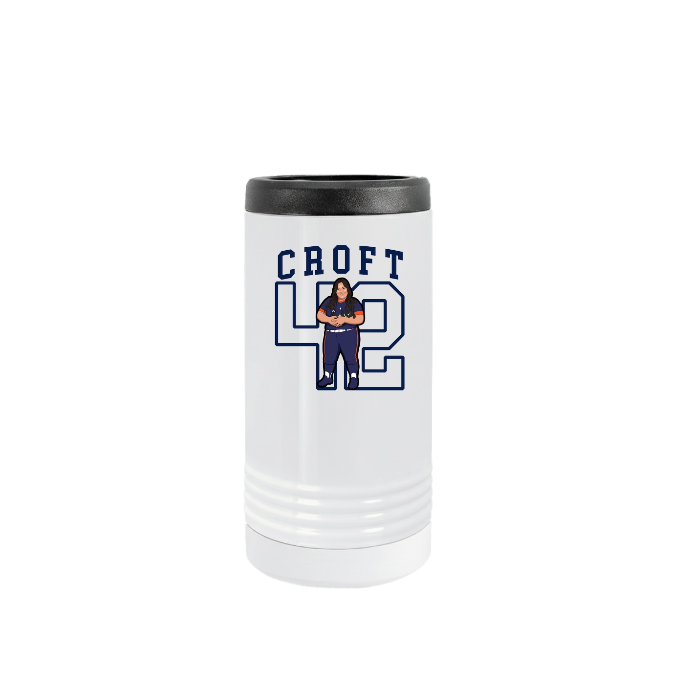 Slim Beverage Holder — Shirsey in White