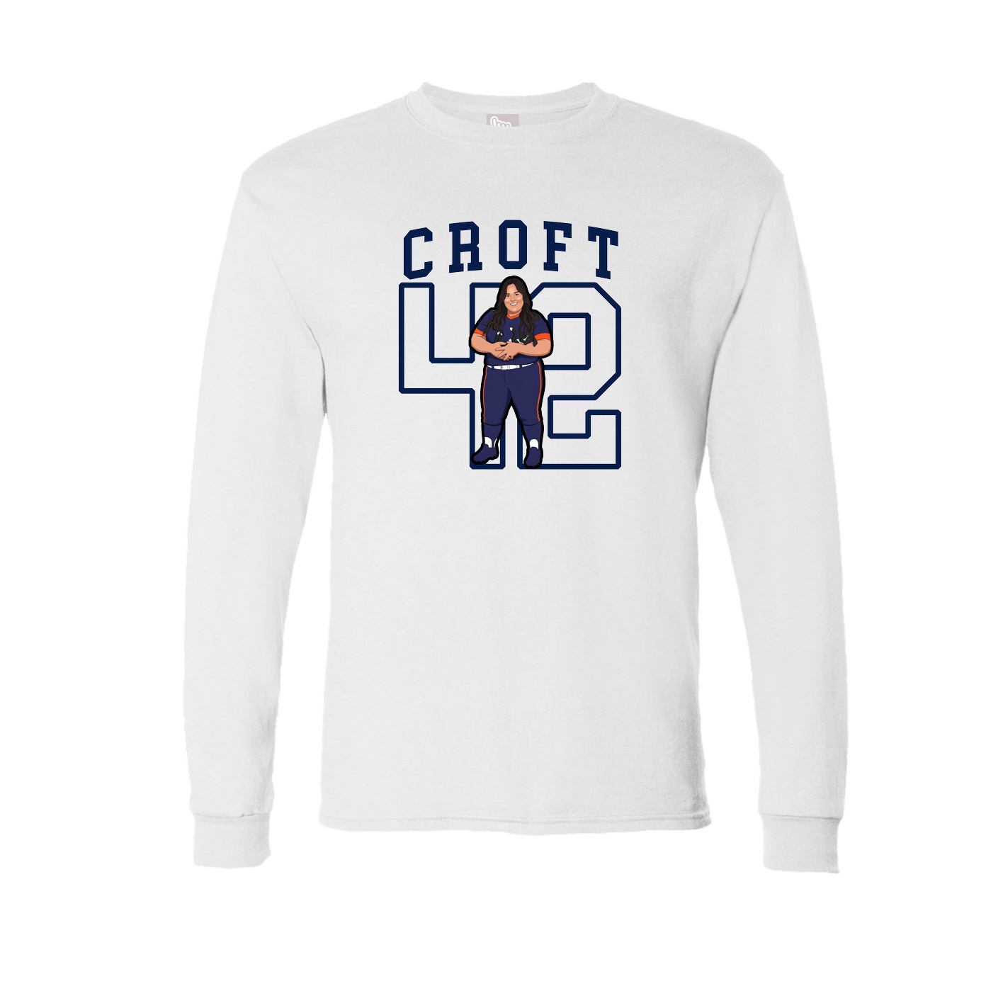 Long Sleeve Tee — Shirsey in White
