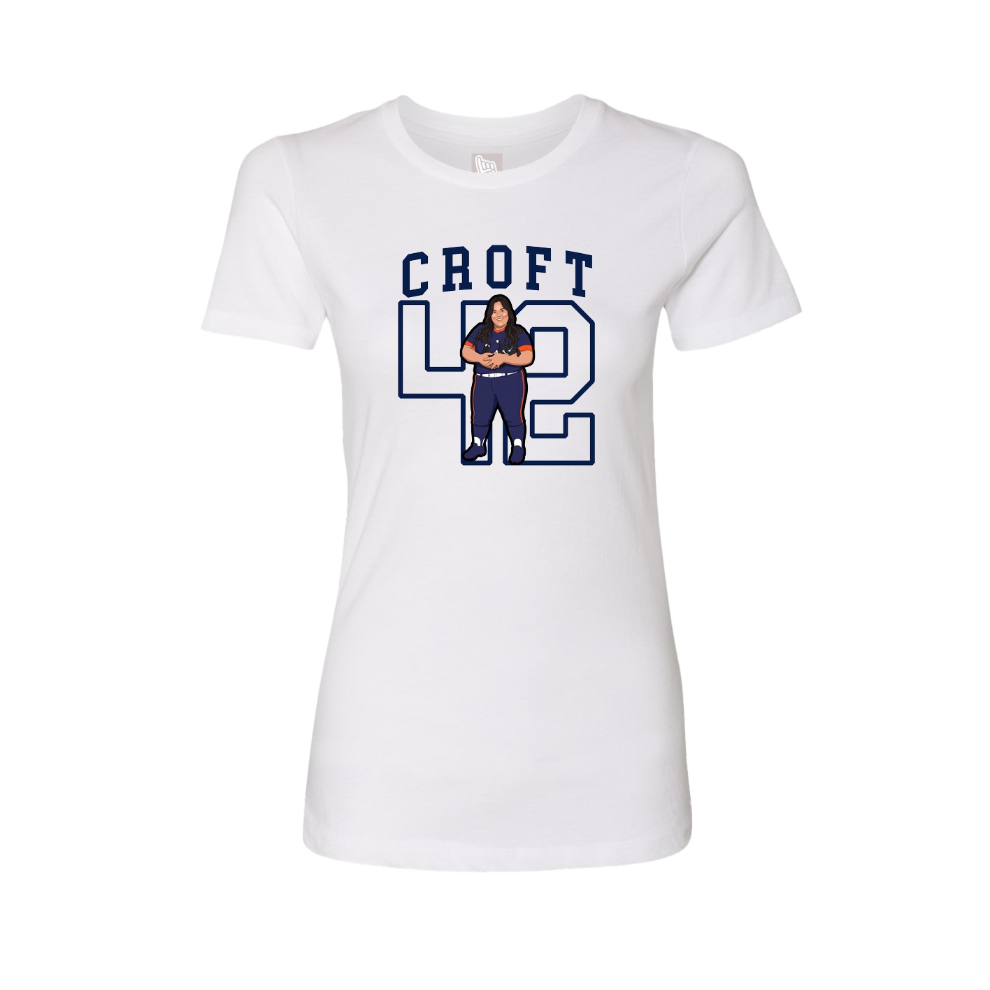 Fitted Women's Tee — Shirsey in White