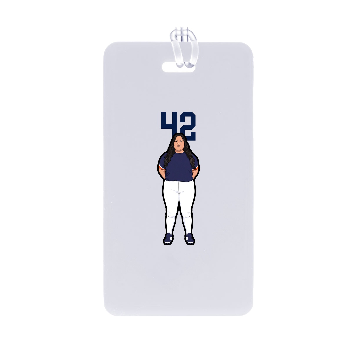 Bag Tag — Number Top in Classic
