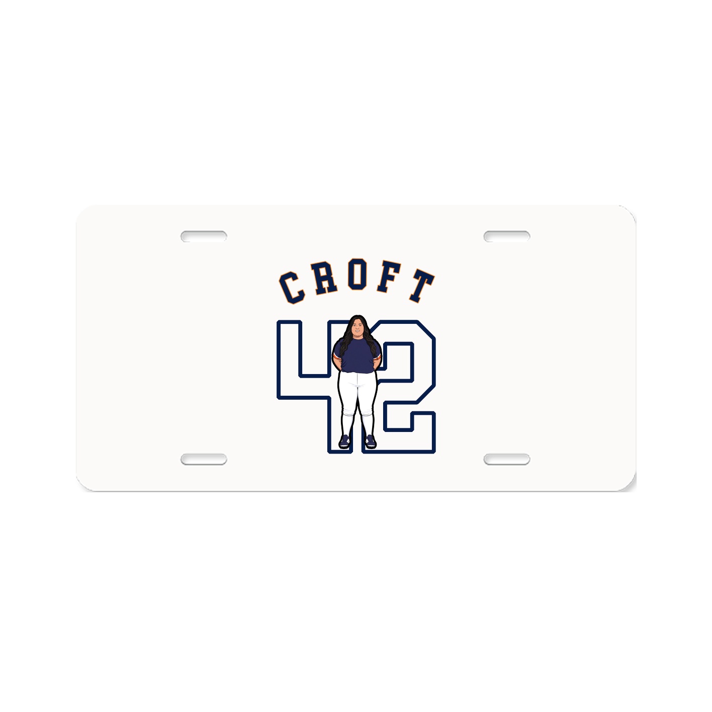 License Plate — Shirsey Arch in Classic