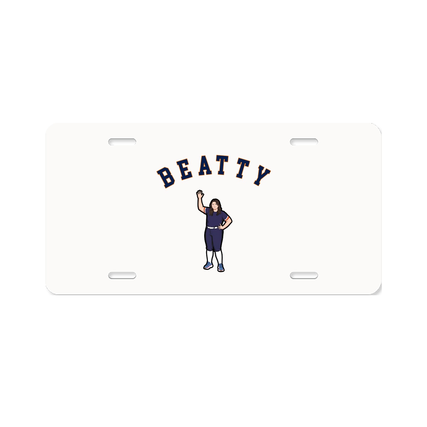 License Plate — Shirsey Arch in Classic