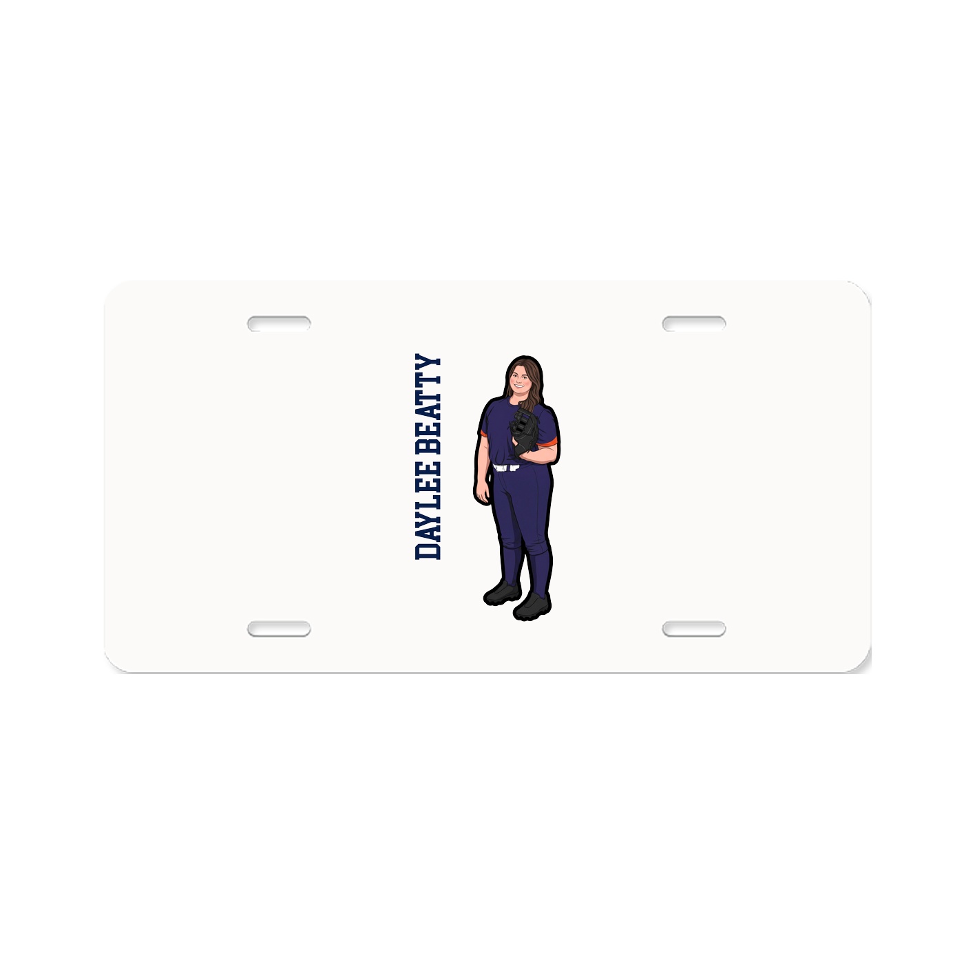 Aluminum License Plate