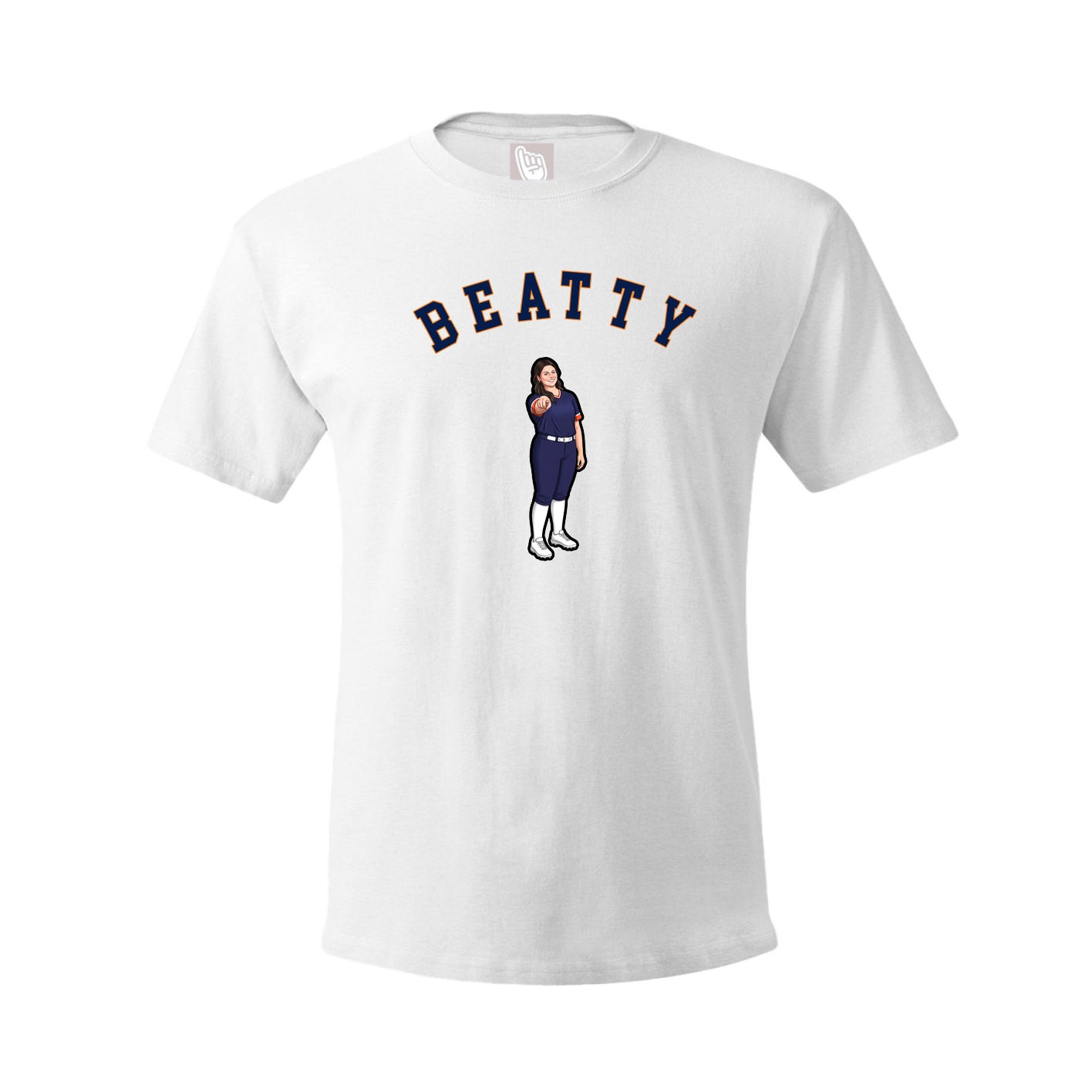 Tee — Shirsey Arch in White