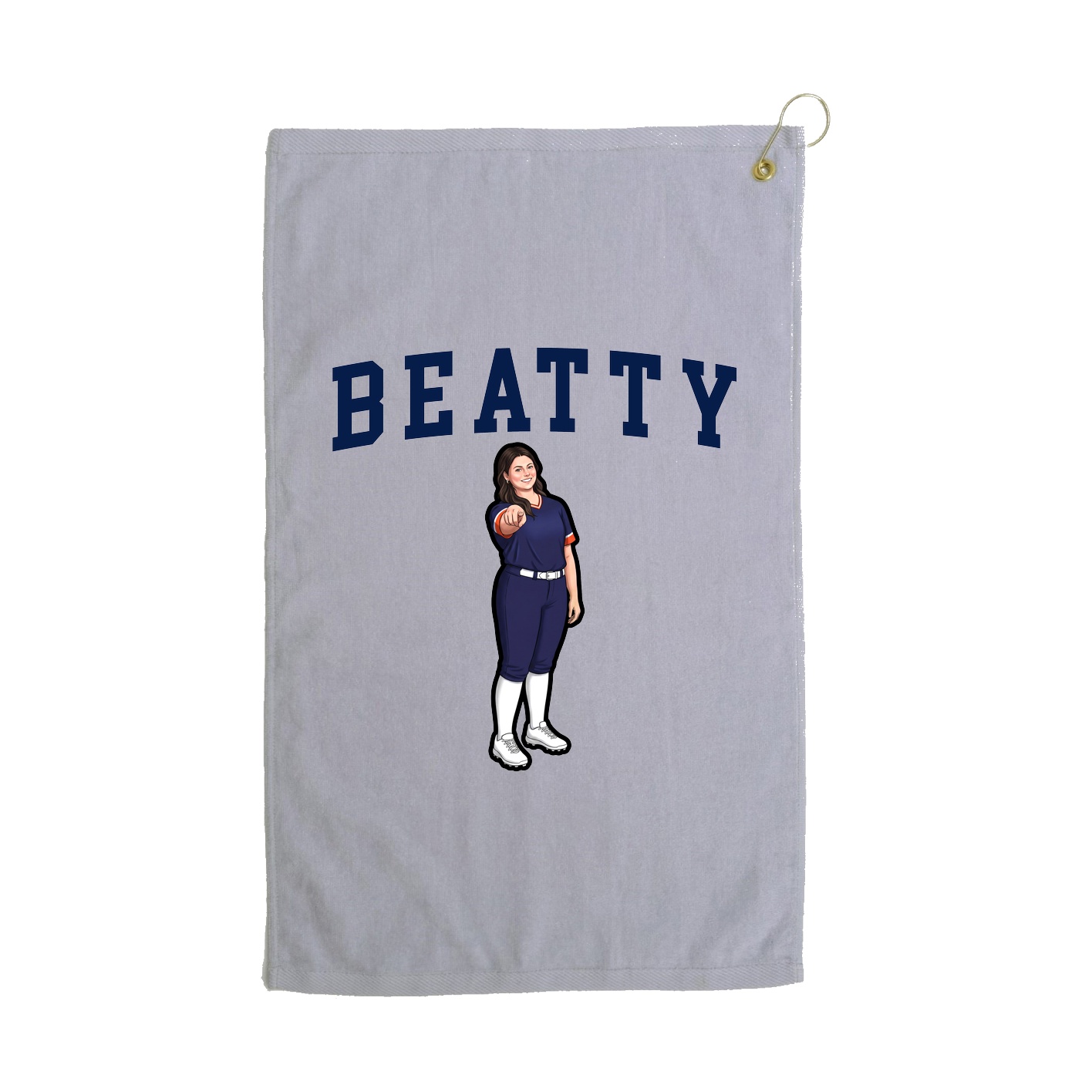 Golf Towel — Shirsey in Grey