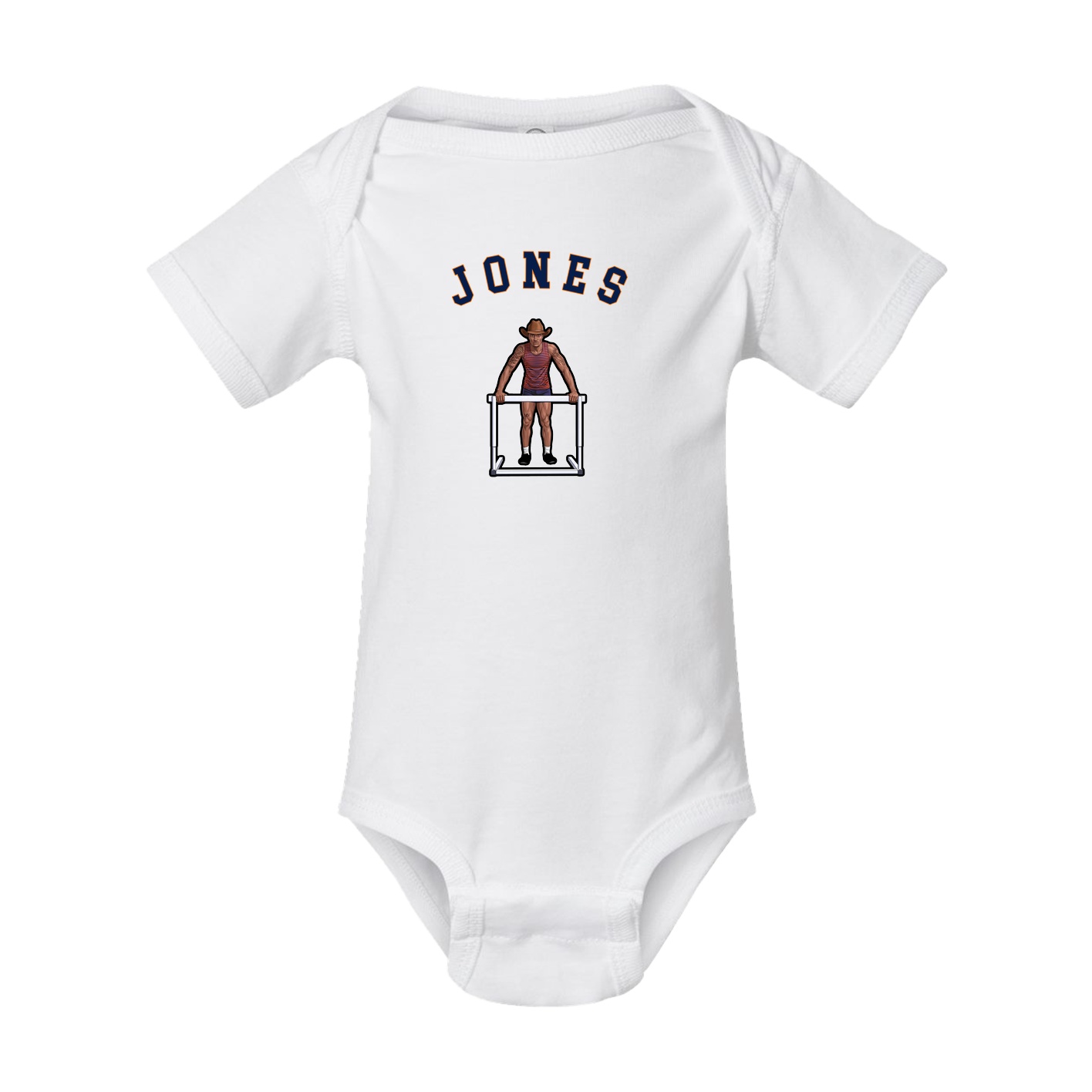 Baby Onesie — Shirsey Arch in White