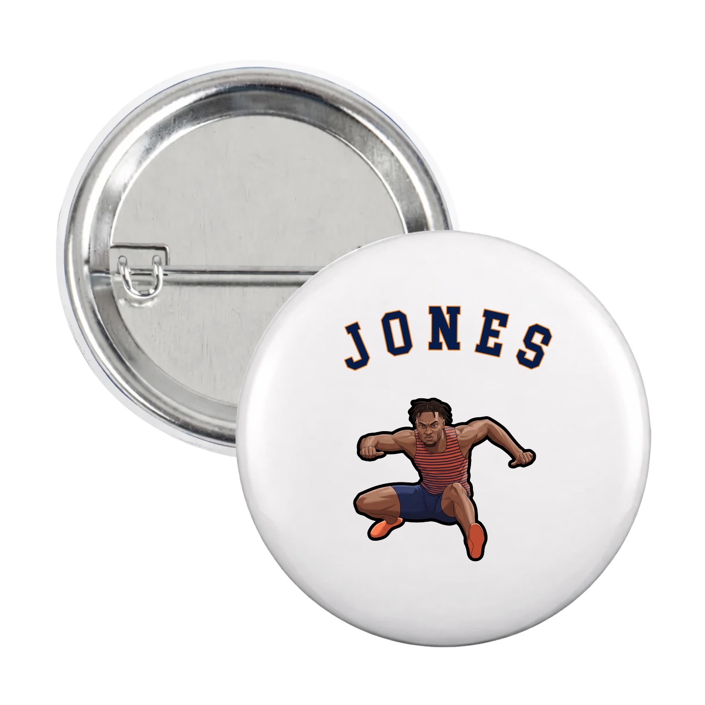Game Day Button — Shirsey Arch in White