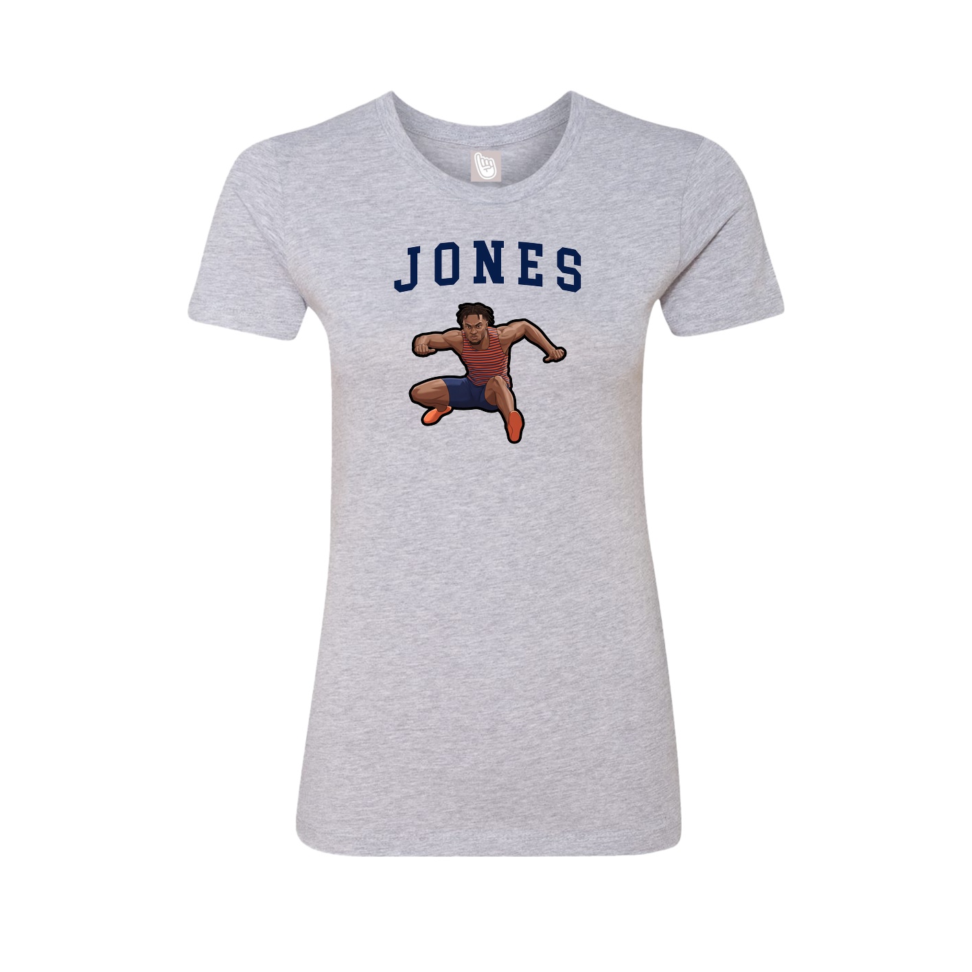 Fitted Women's Tee — Shirsey in Grey