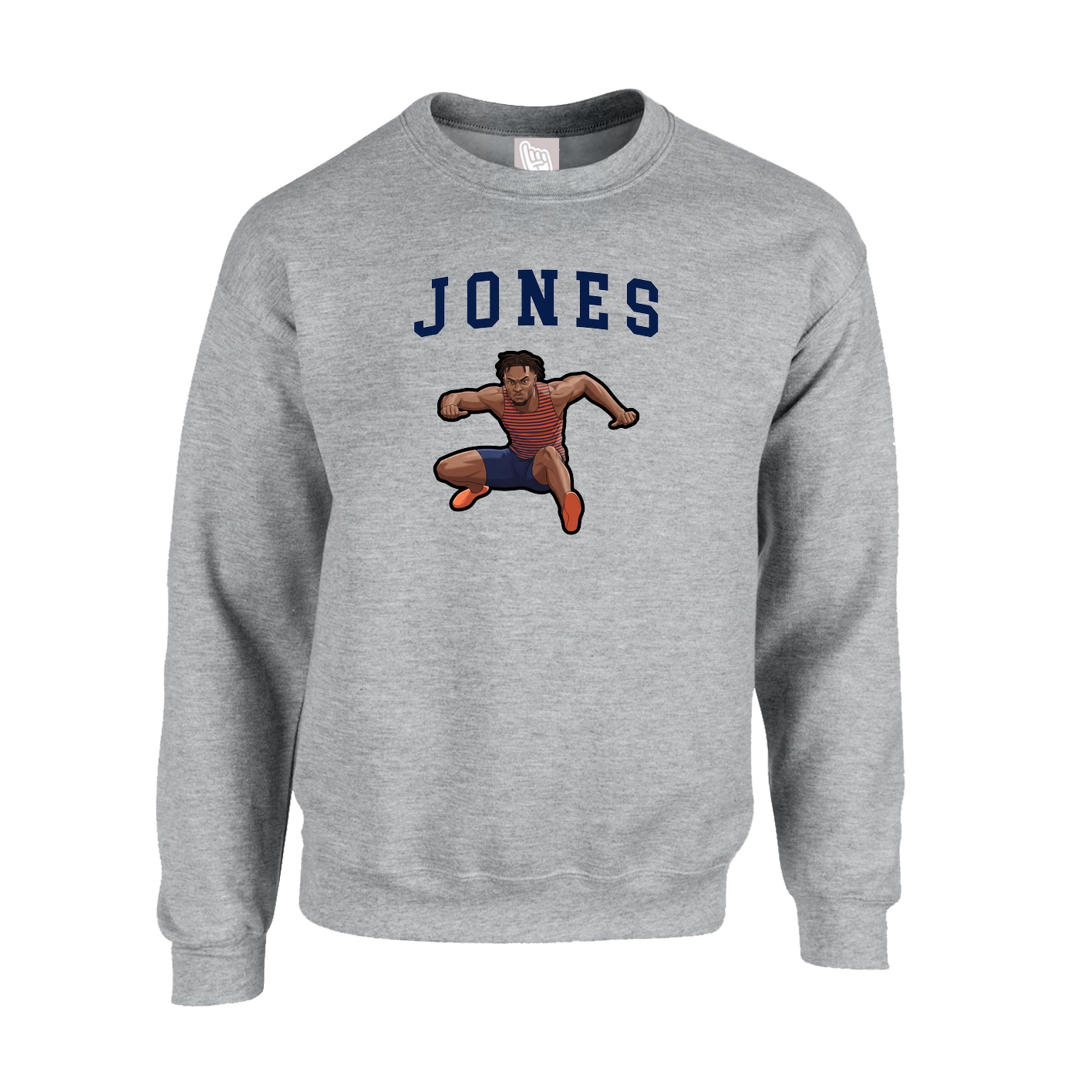 Fleece Crew — Shirsey in Grey