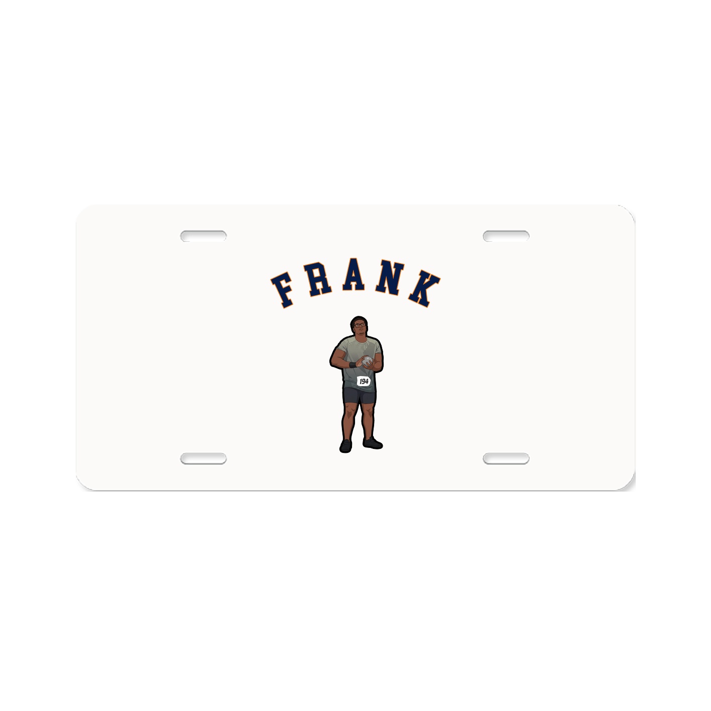 License Plate — Shirsey Arch in Classic