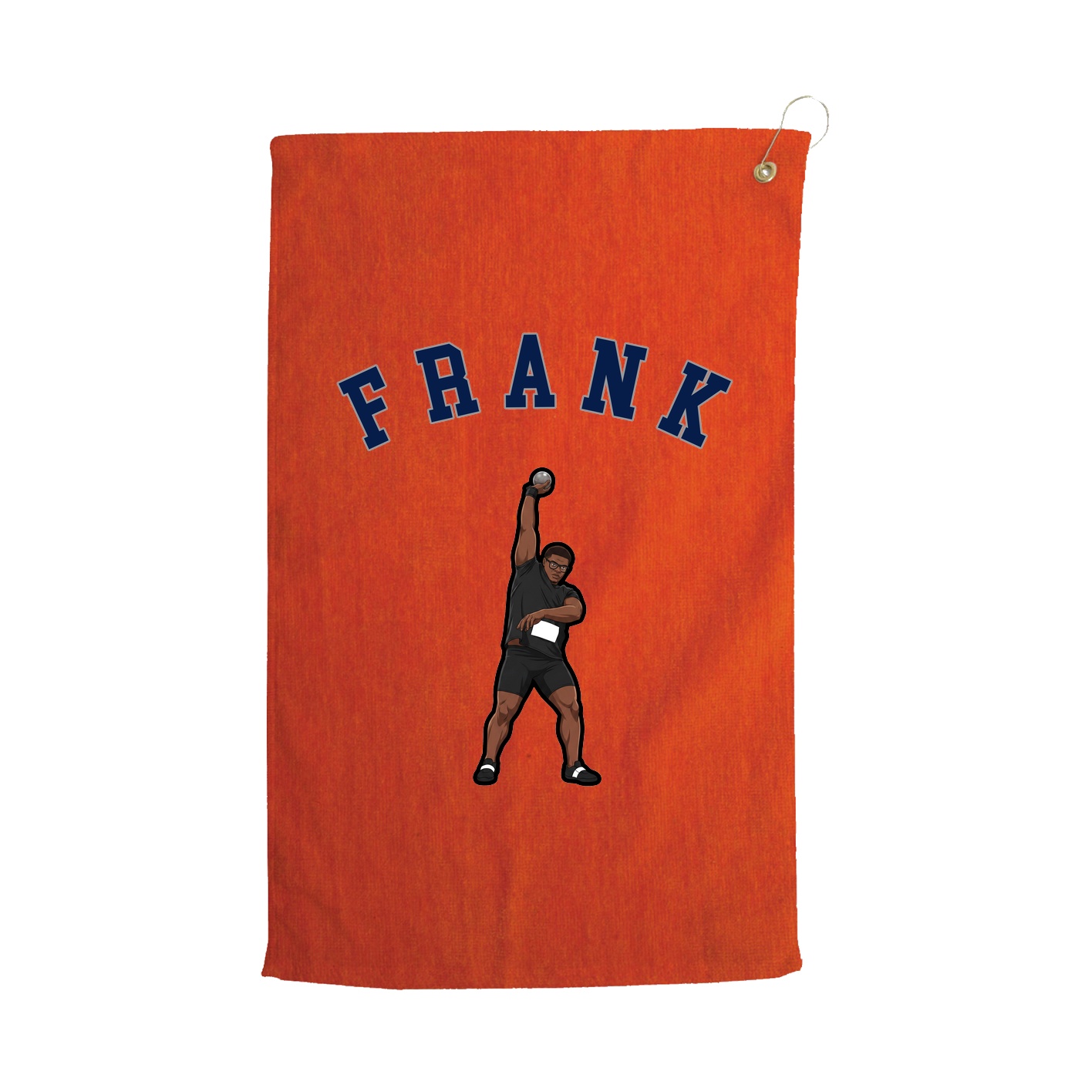 Golf Towel — Shirsey Arch in Orange