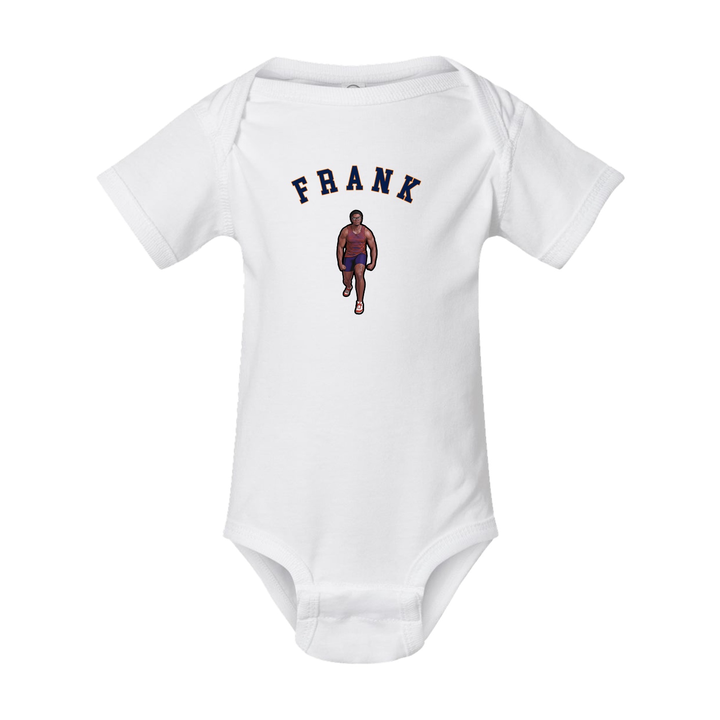 Baby Onesie — Shirsey Arch in White