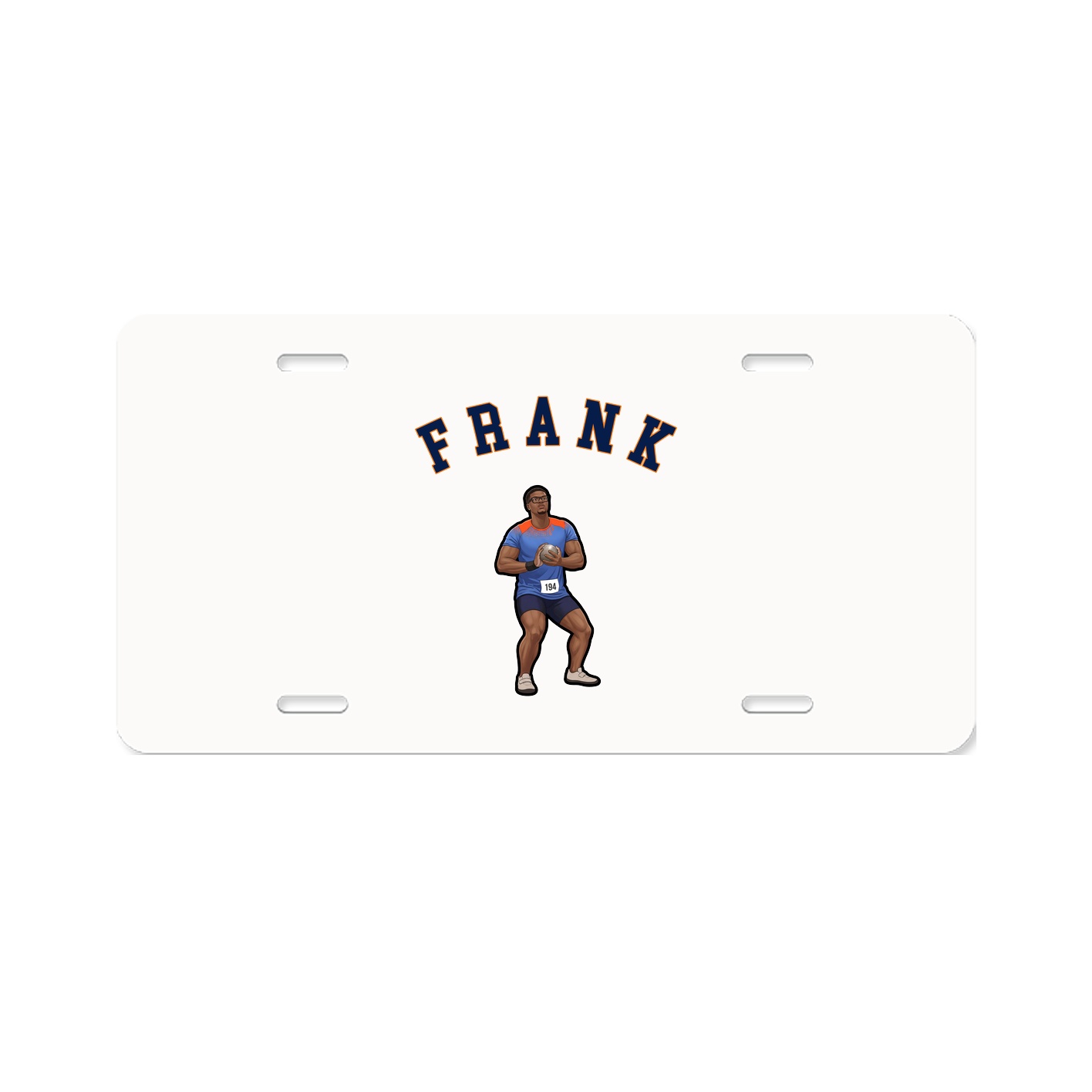 License Plate — Shirsey Arch in Classic