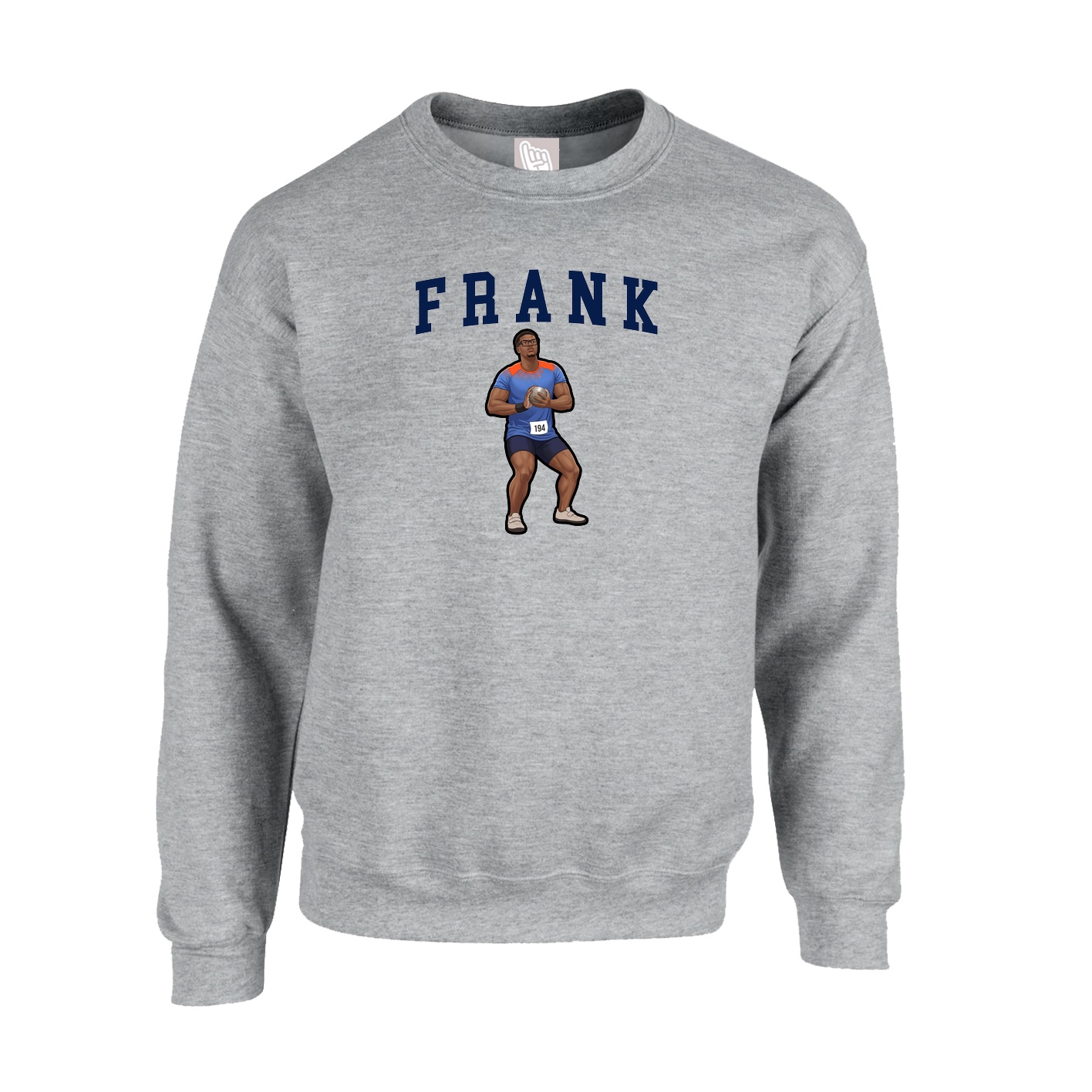 Fleece Crew — Shirsey in Grey