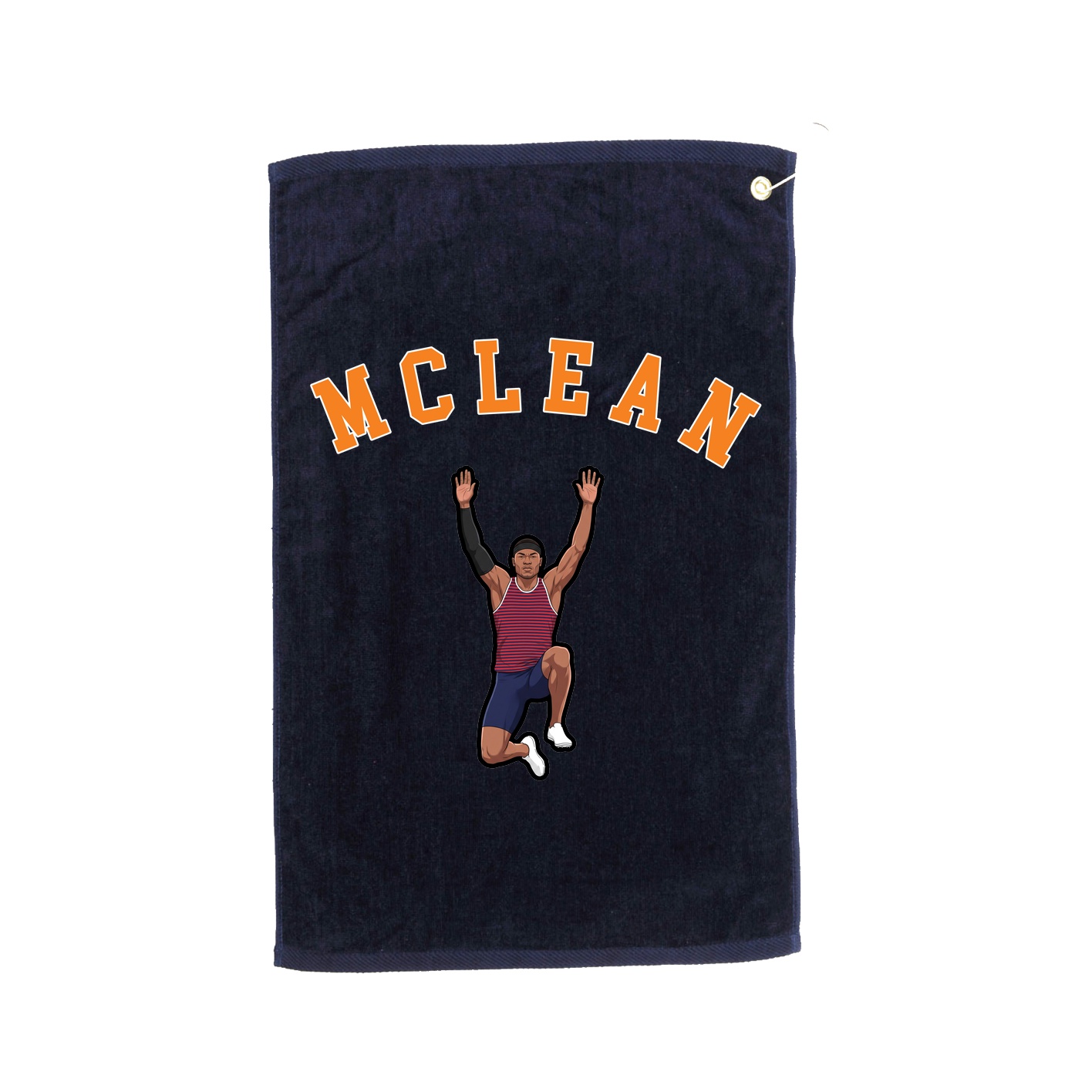 Golf Towel — Shirsey Arch in Navy