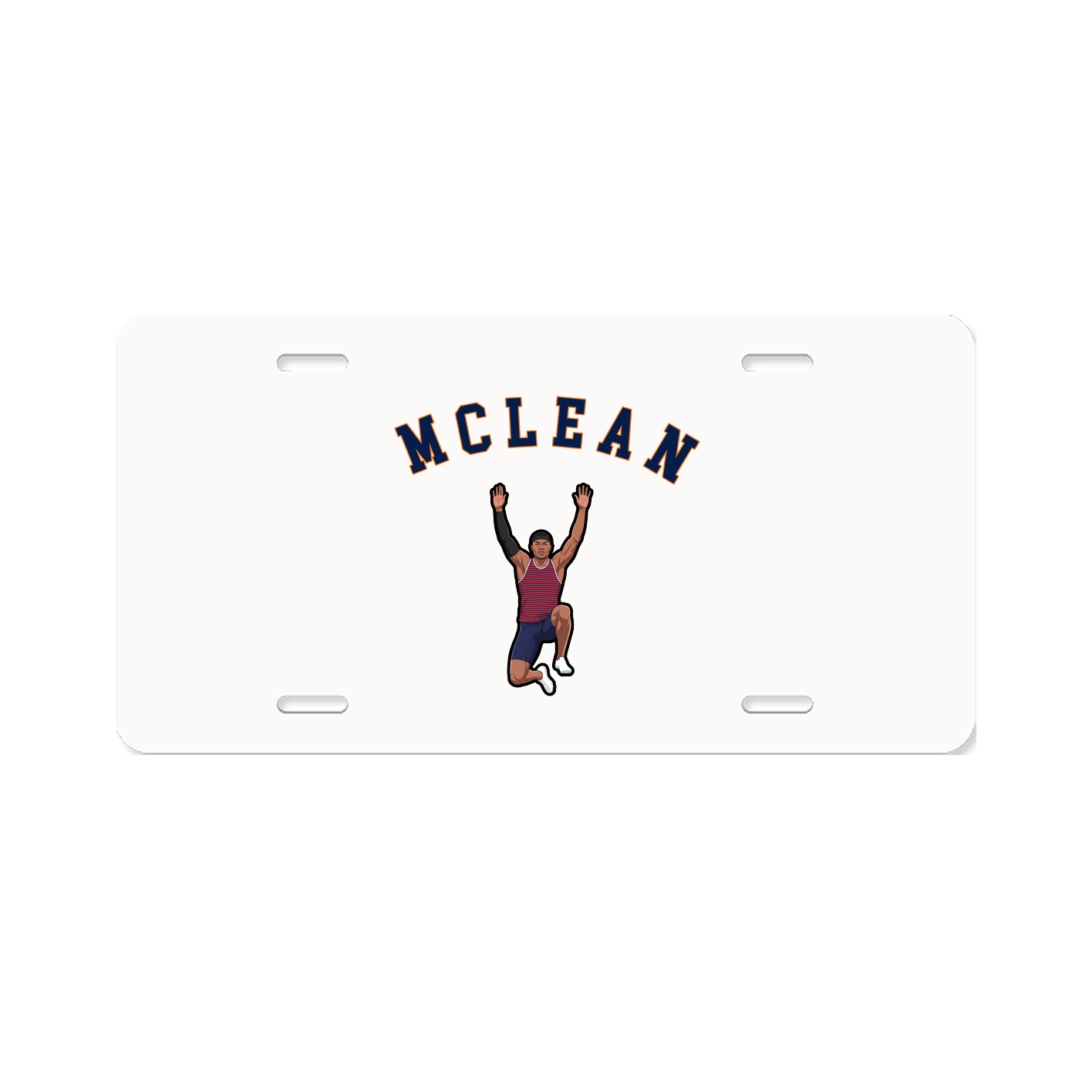 License Plate — Shirsey Arch in Classic